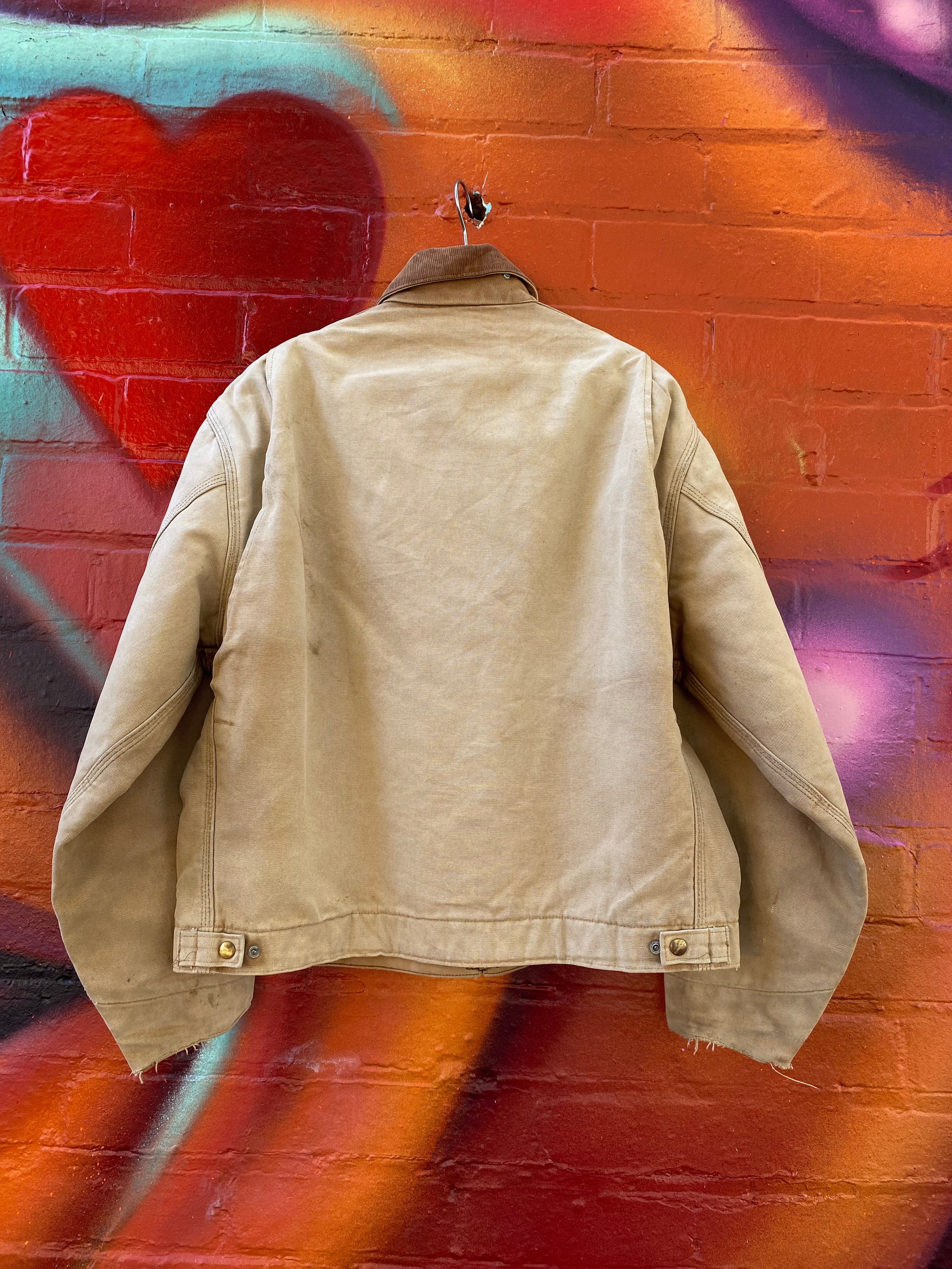[L] Vintage Carhartt J01 BRN Revere Detroit Jacket