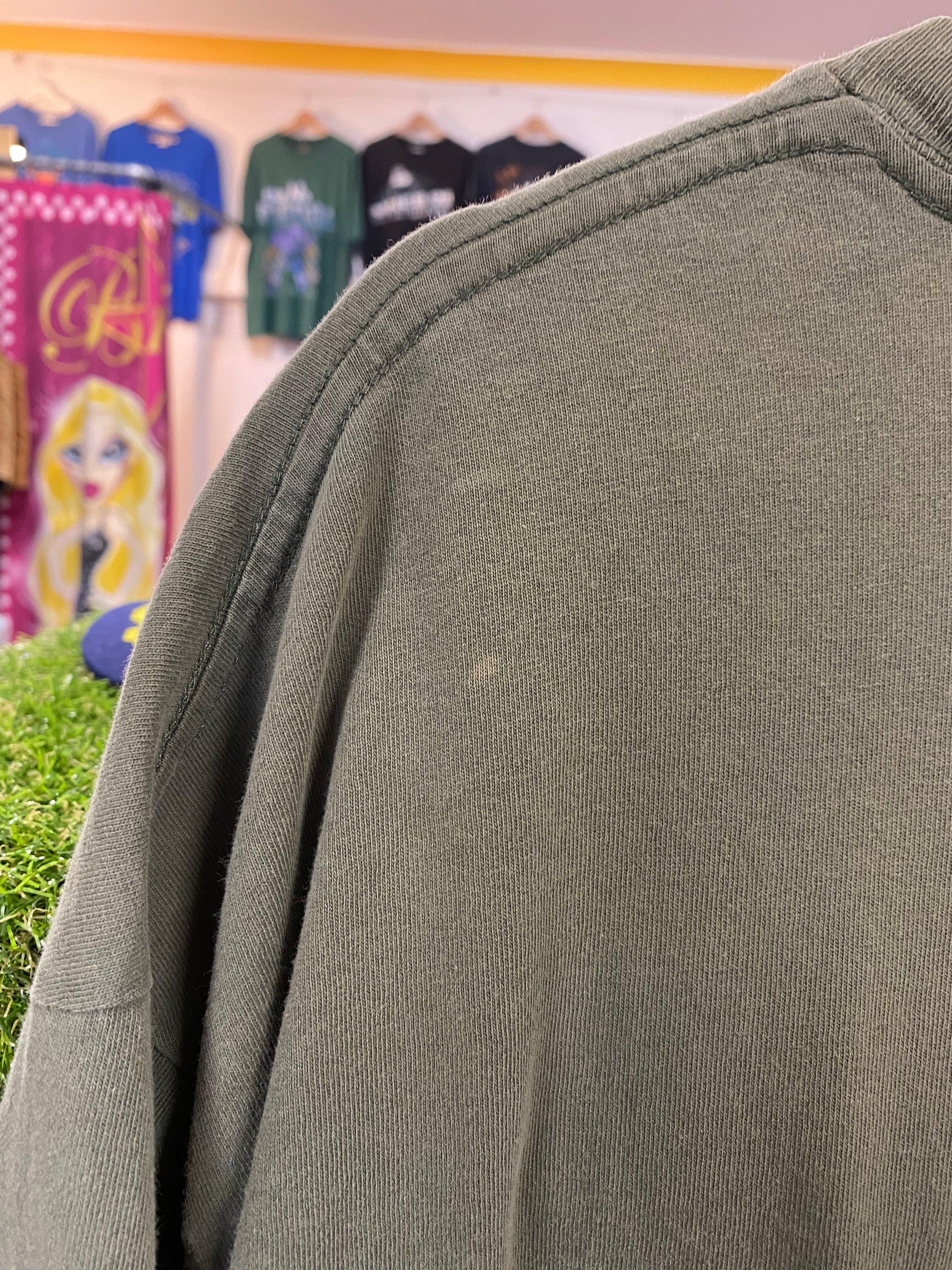 [XL] 2000s Nike Air Double Sided Green Tshirt