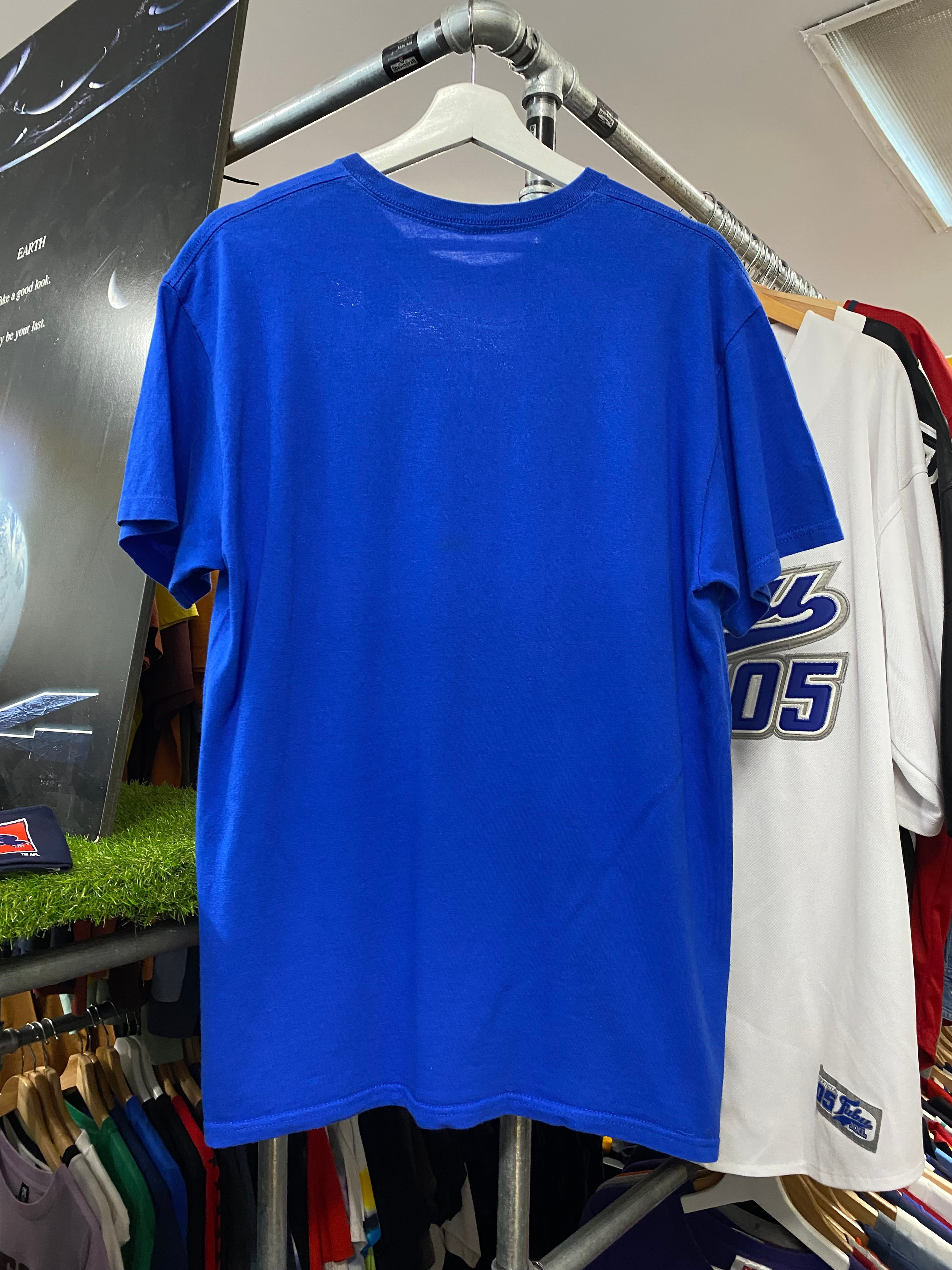 L - NY Knicks NY Made Blue Tee