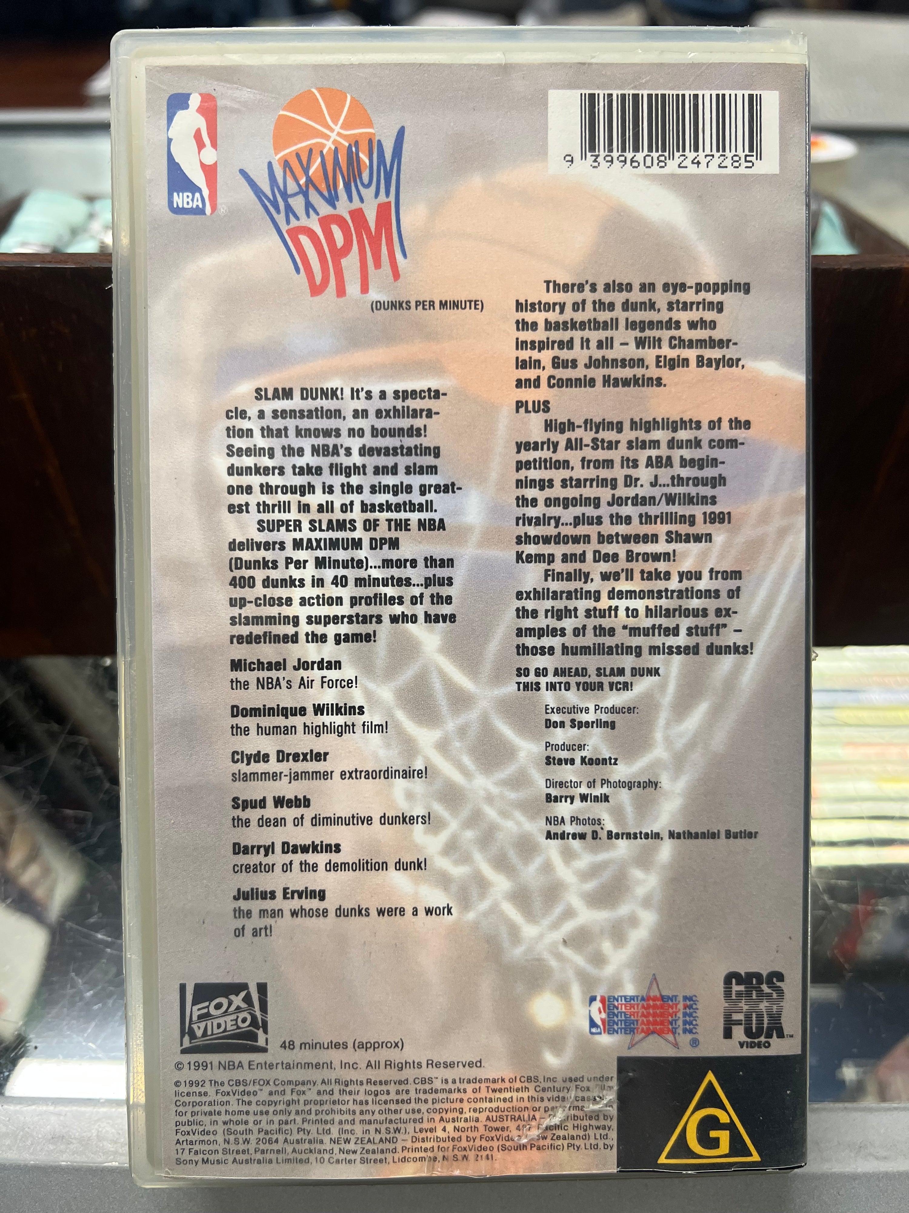 [VHS] 1991 Super Slams Of The NBA