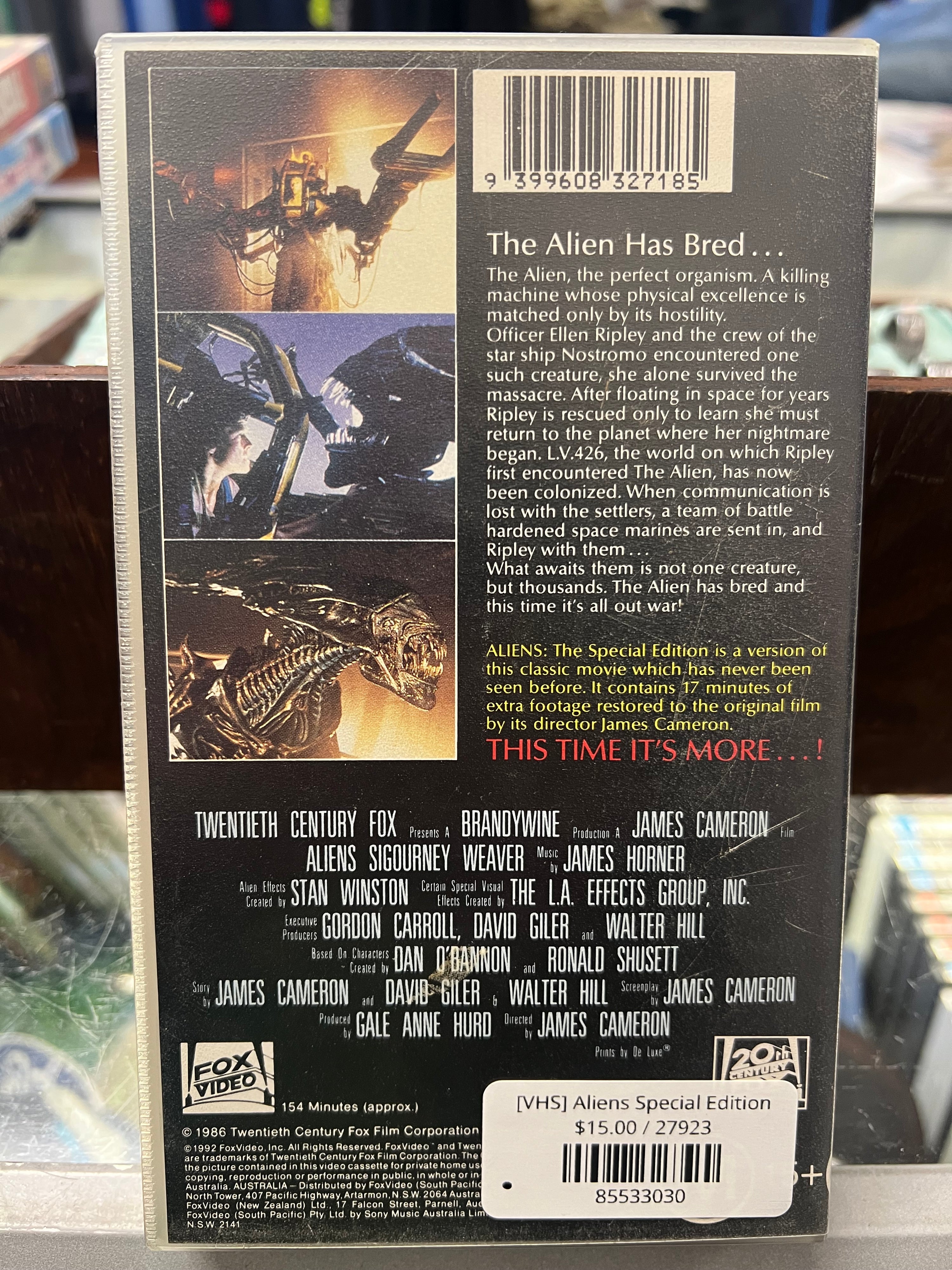 [VHS] Aliens Special Edition