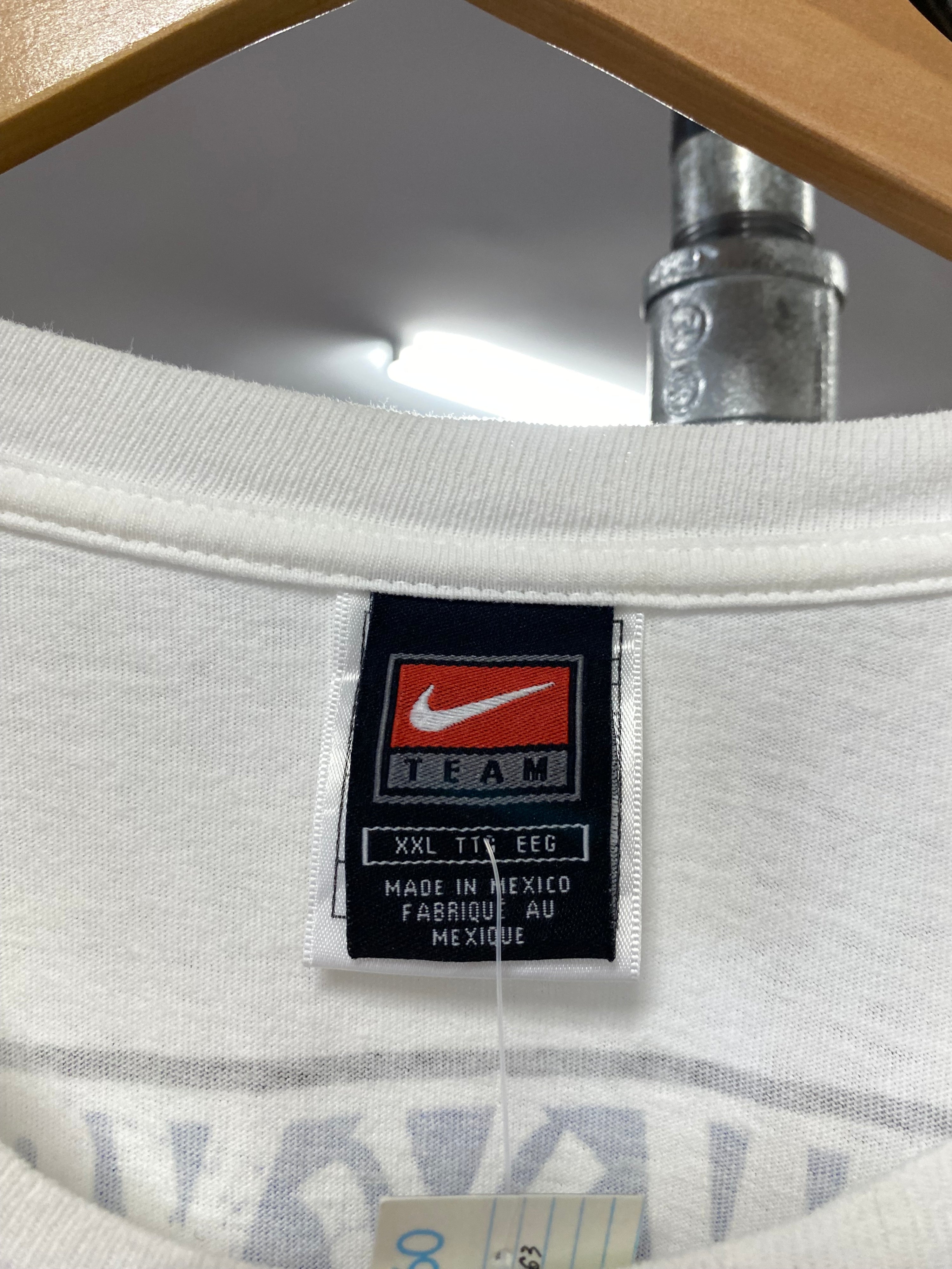 2XL - Nike Team NY Yankees Vs Mets Subway Series White DS Tee