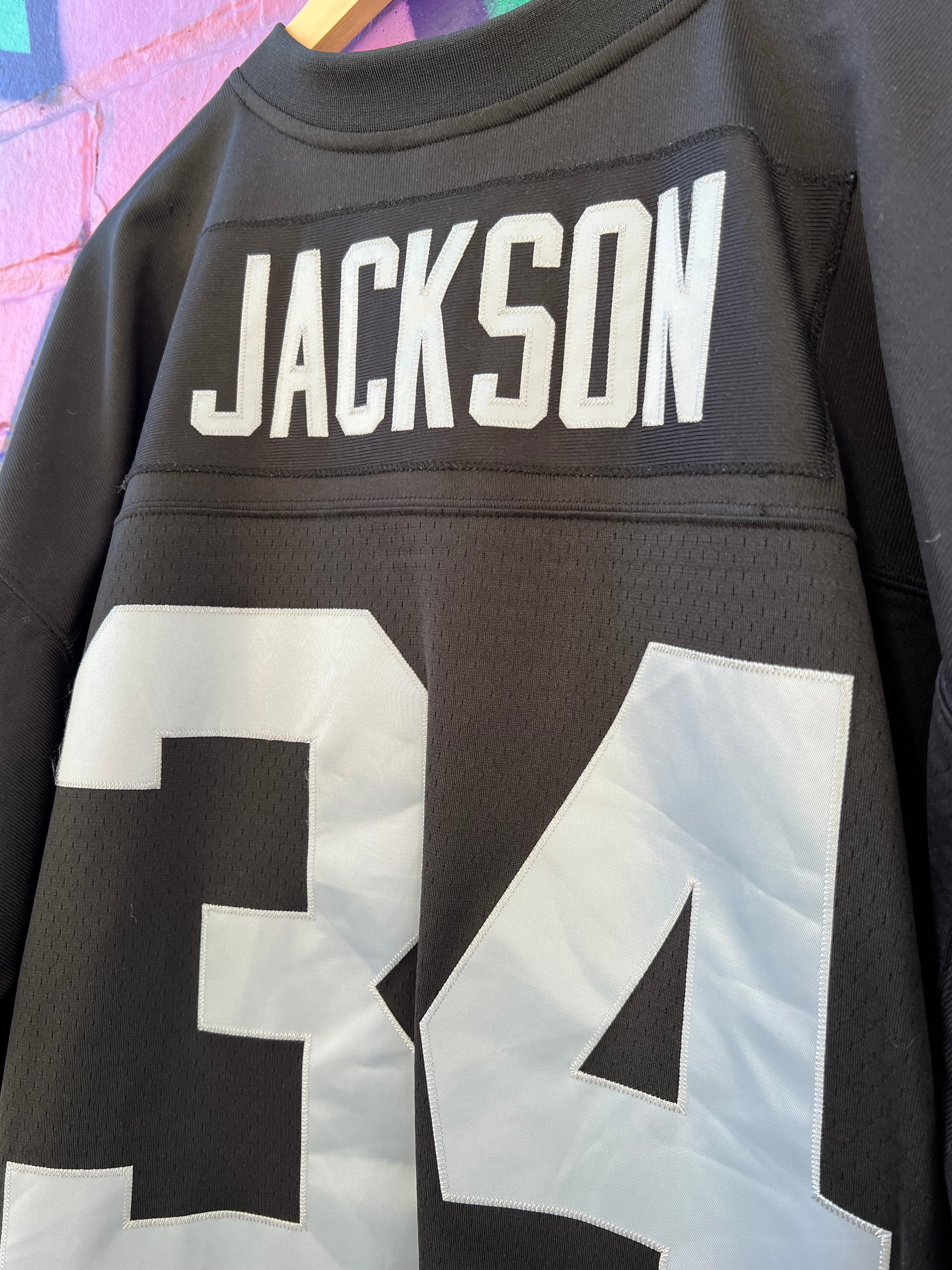 XL - -2020 Mitchell And Ness 1988 #34 Bo Jackson Throwback Jersey