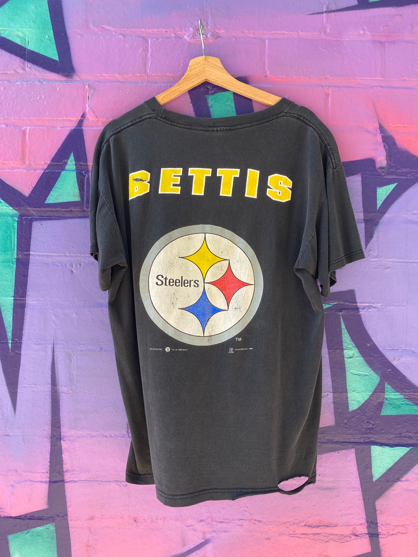 L - 1996 Pittsburgh Steelers Bettis DS