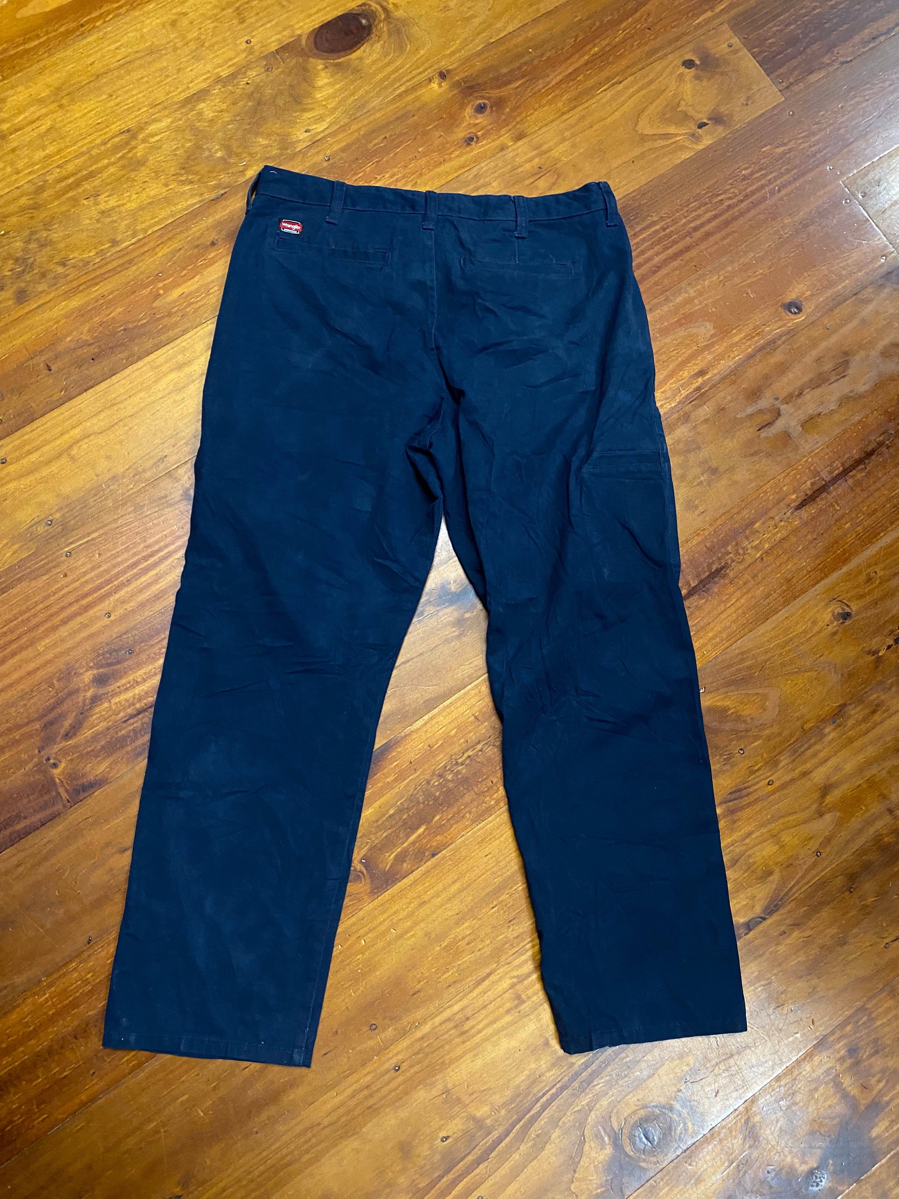 [36] Wrangler Navy Work Pants WJ25