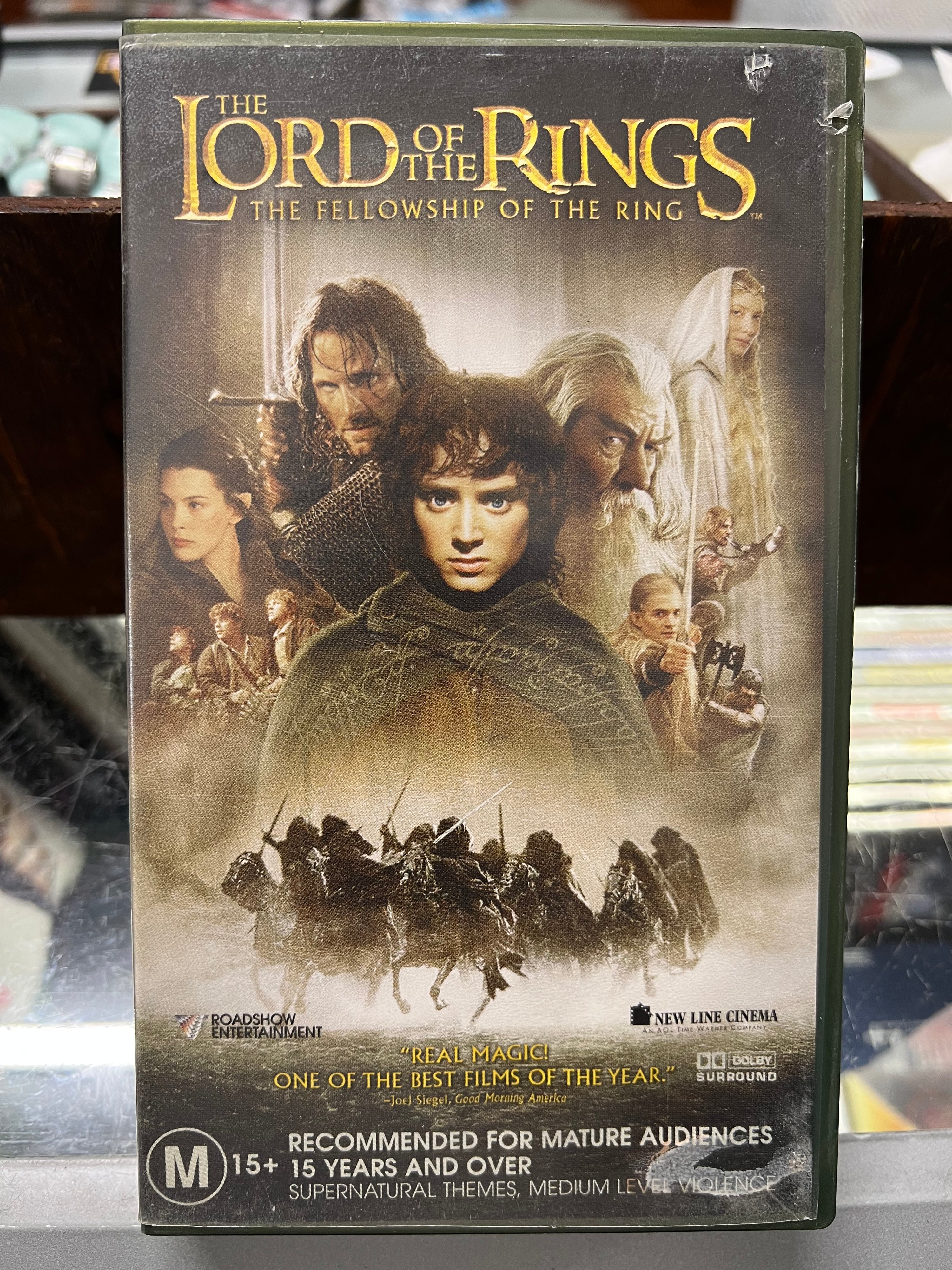 [VHS] The Lord Of The Rings, The Fellowship Of The Ring C1
