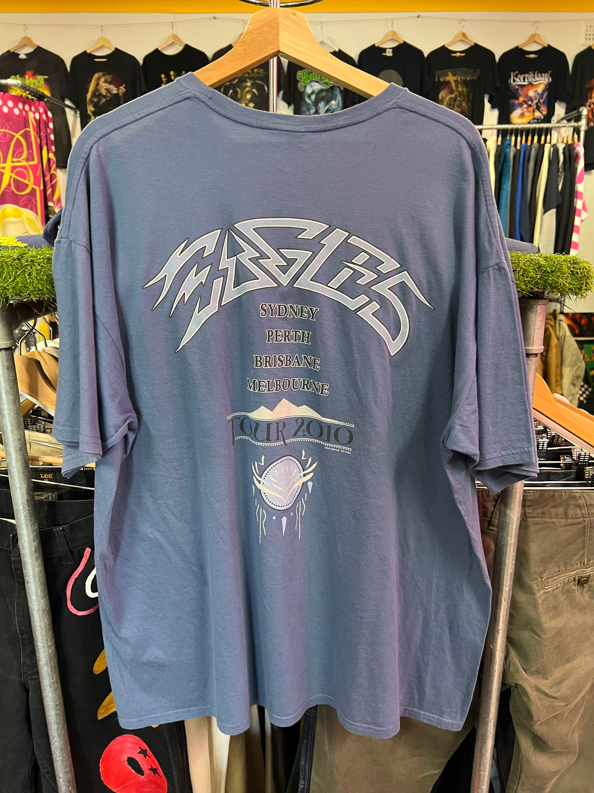 [2XL] 2010 Eagles Aus Tour Double Sided Tshirt