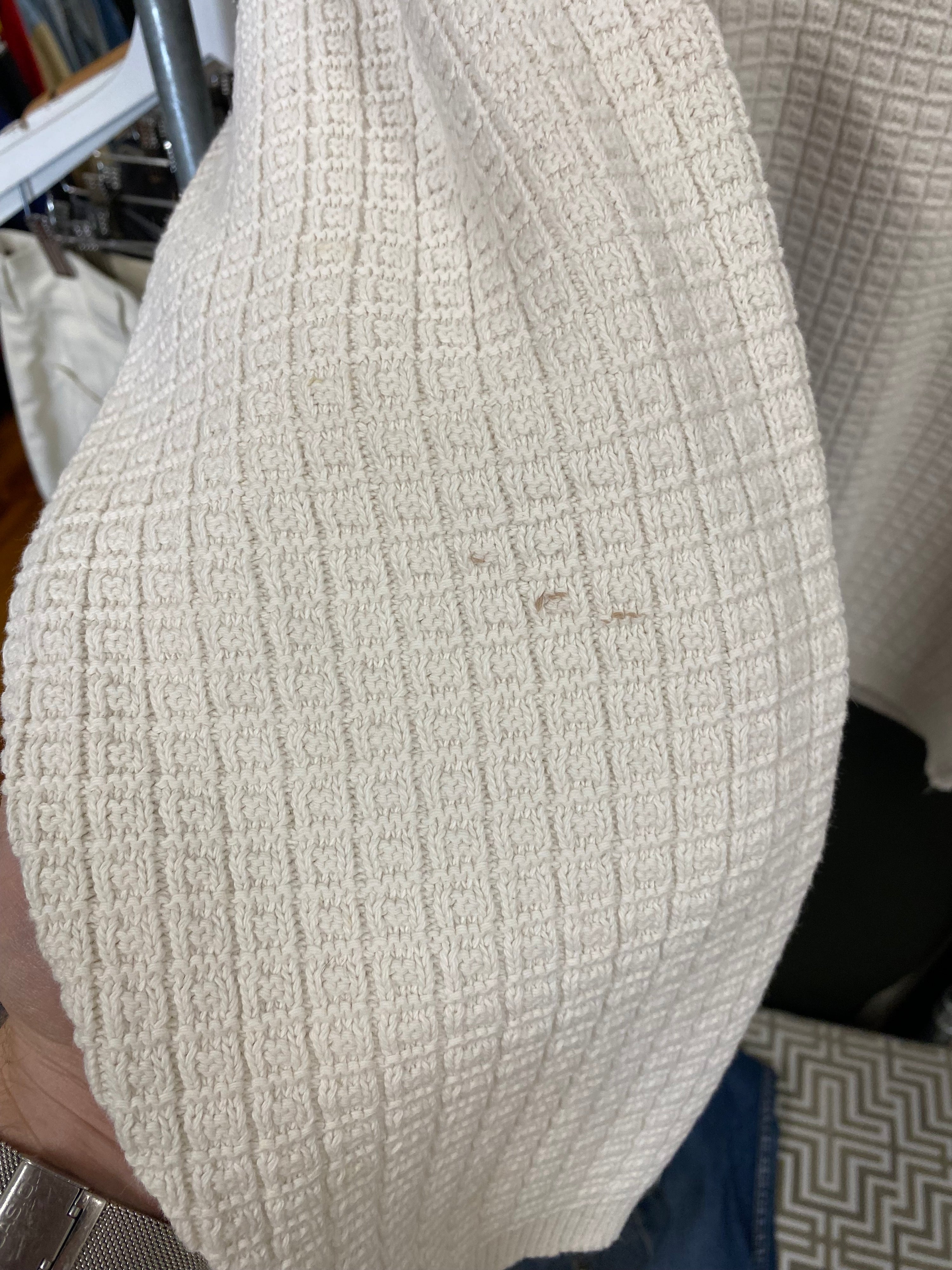 [XL] Vintage Studio Blass Cotton 3 Button Jumper