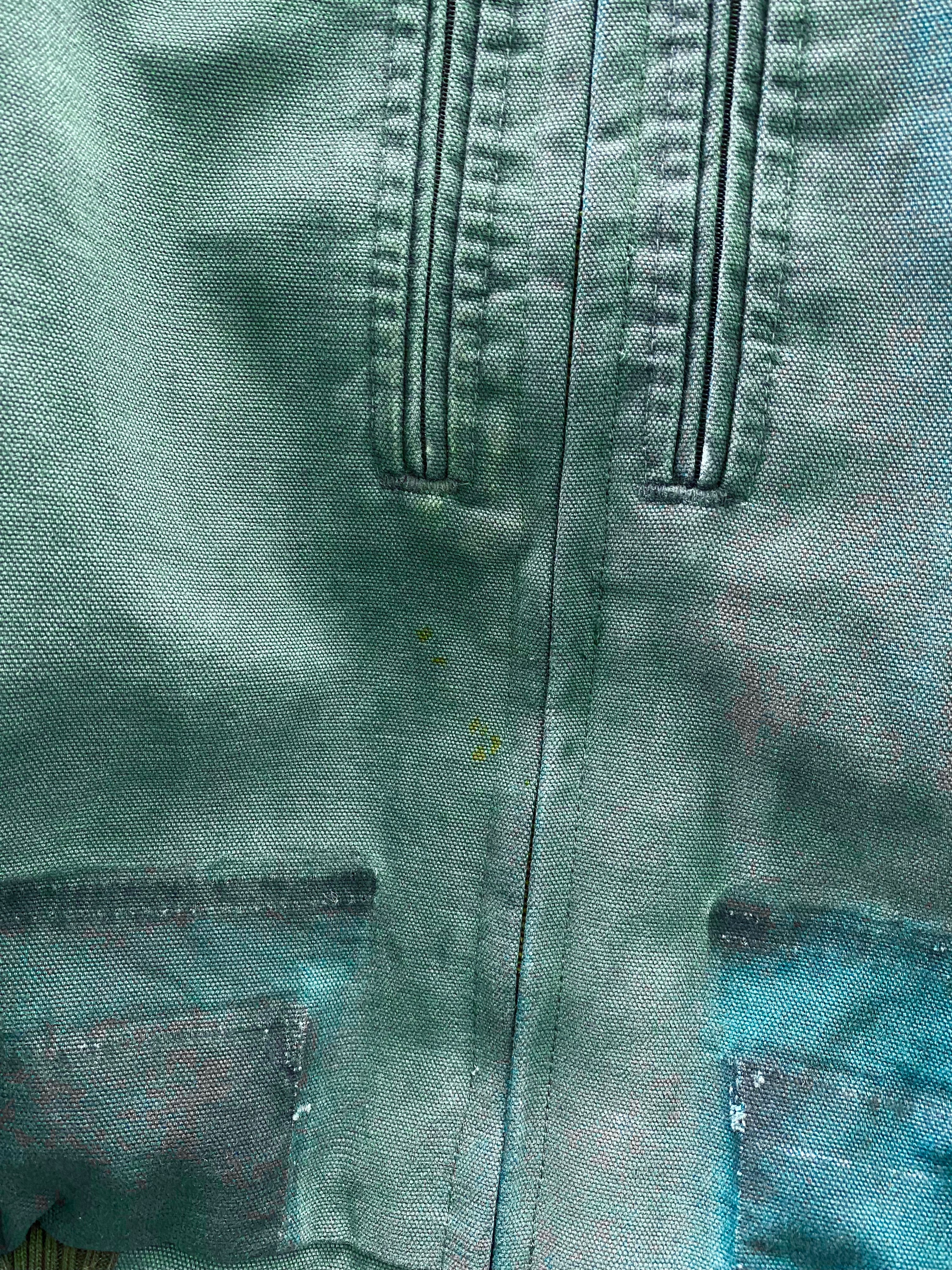 [L] Carhartt Emerald Green Cropped Barn Jacket