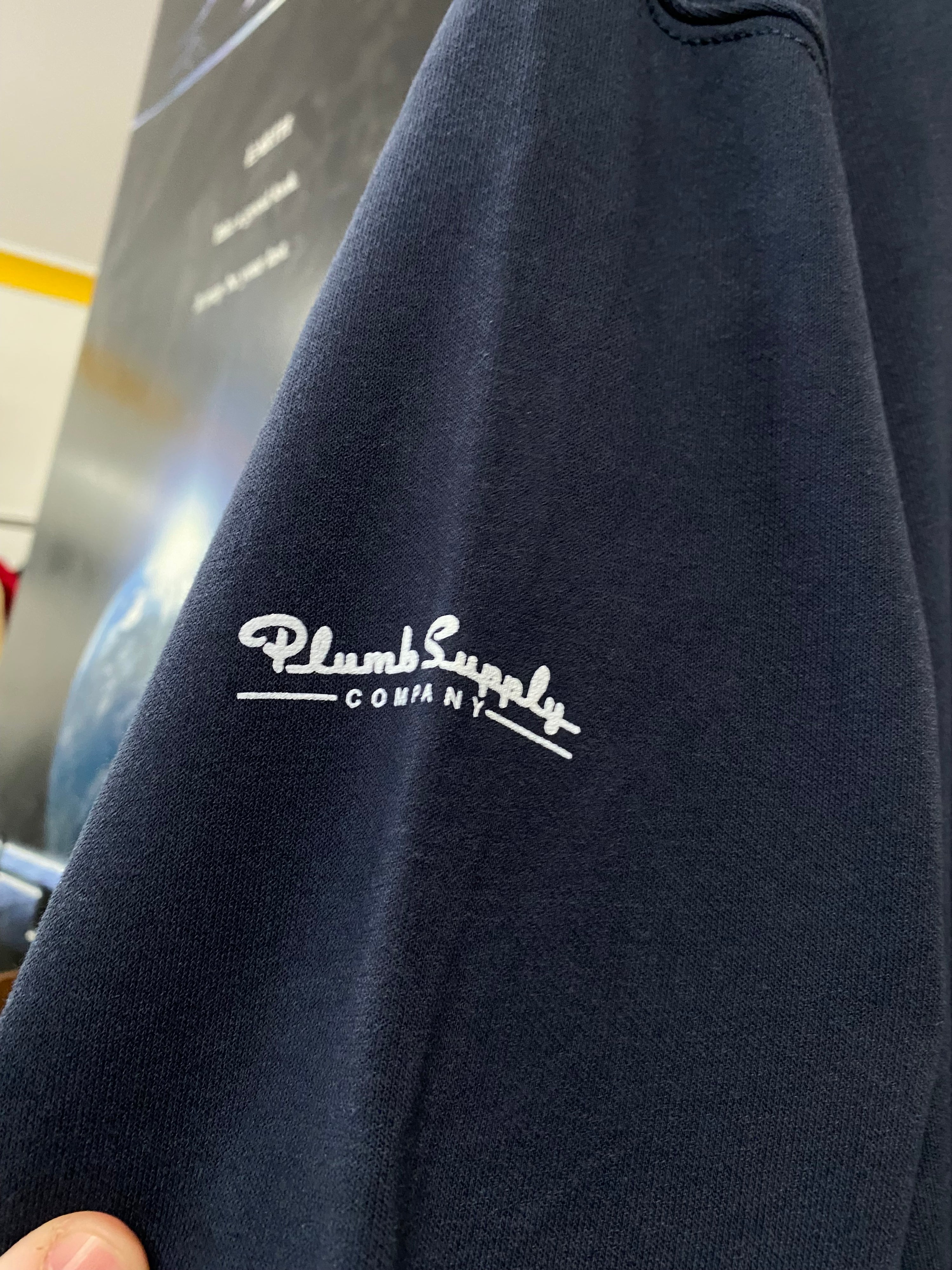 [XL] Carhartt 'Navien Plumb Supply Co' Blue Hoodie