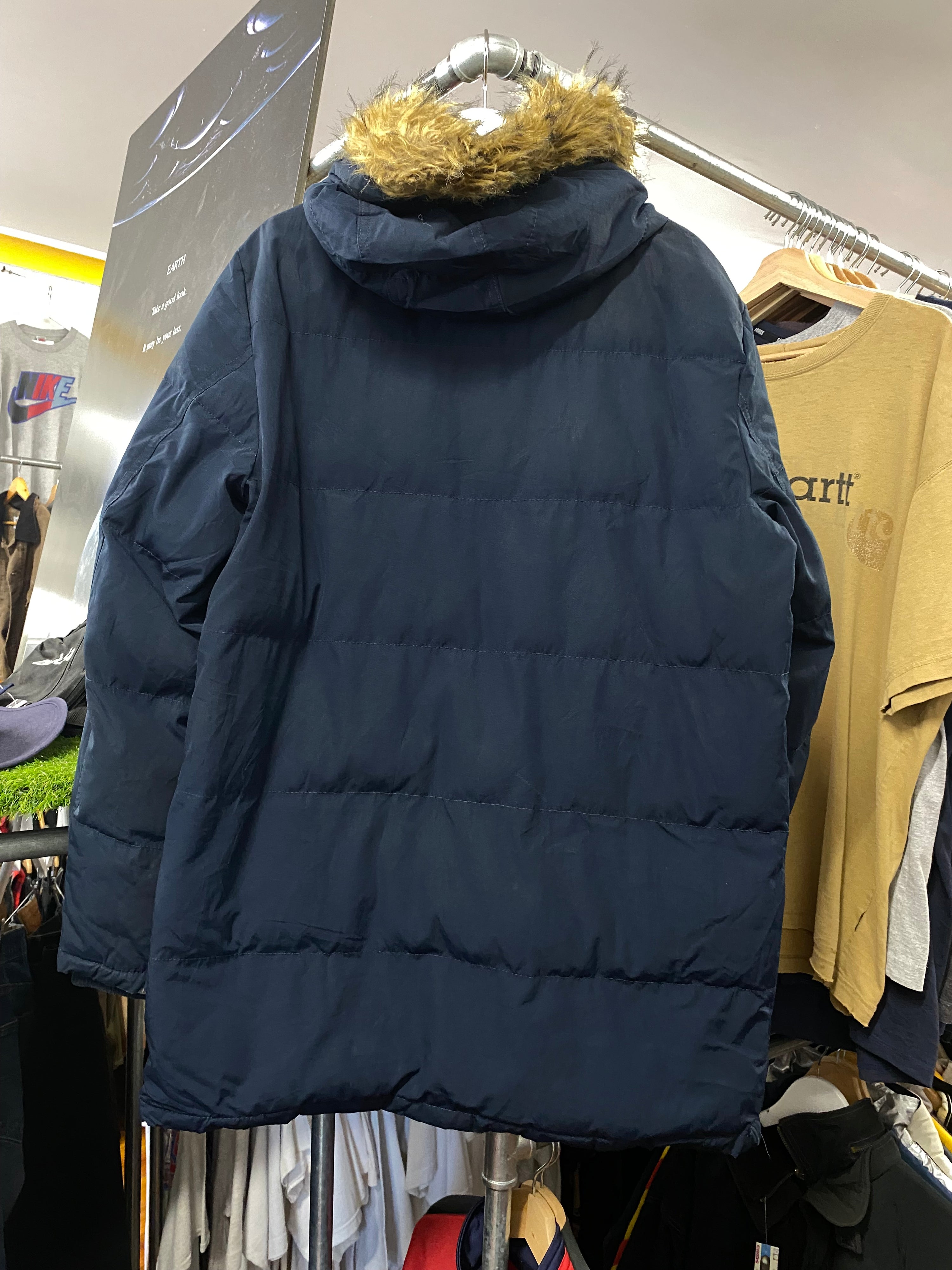 M - Tommy Hilfiger Heavyweight Fur Hood Jacket
