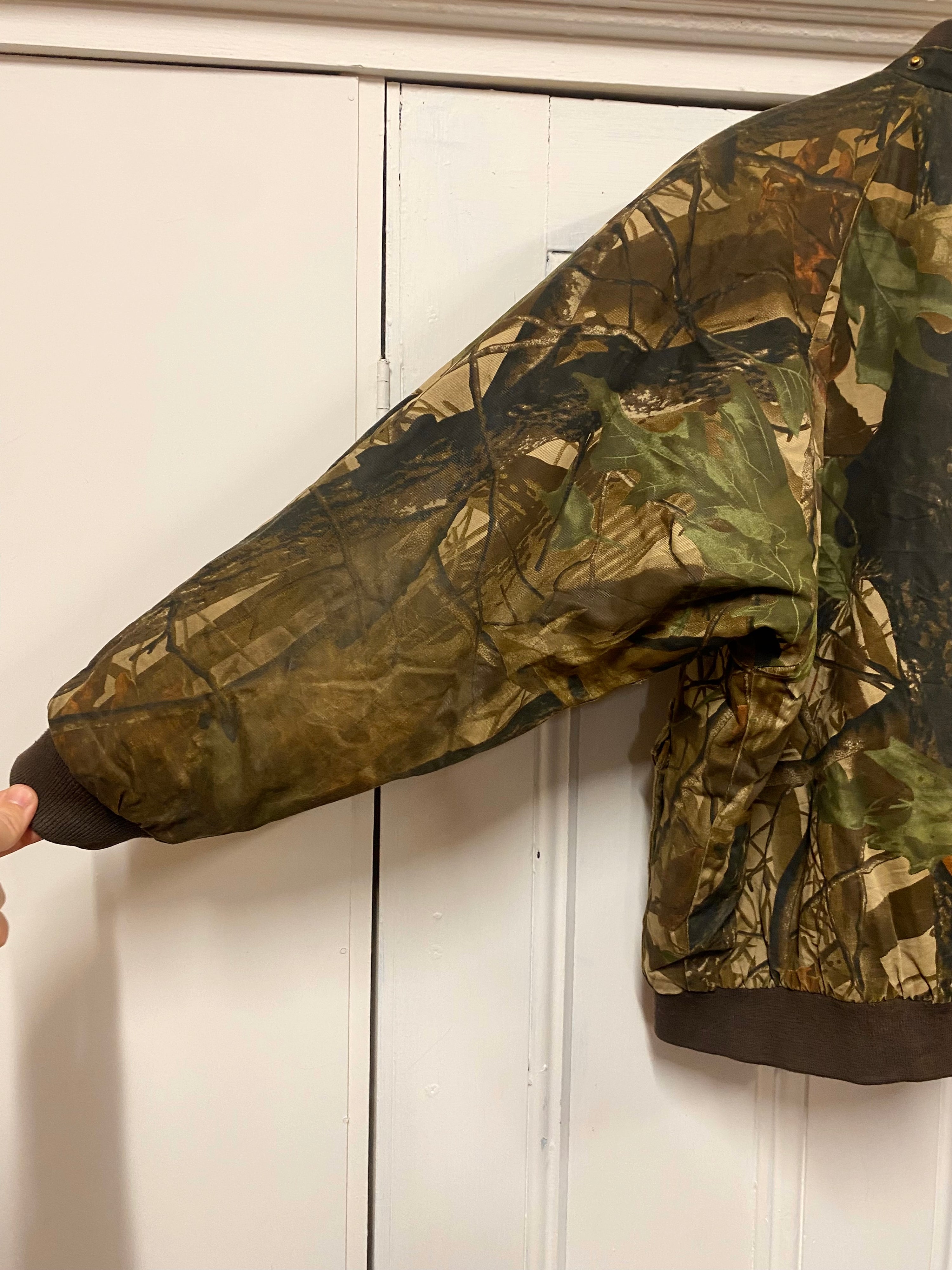 [M] Vintage Hunters Peak Wood Camo Jacket
