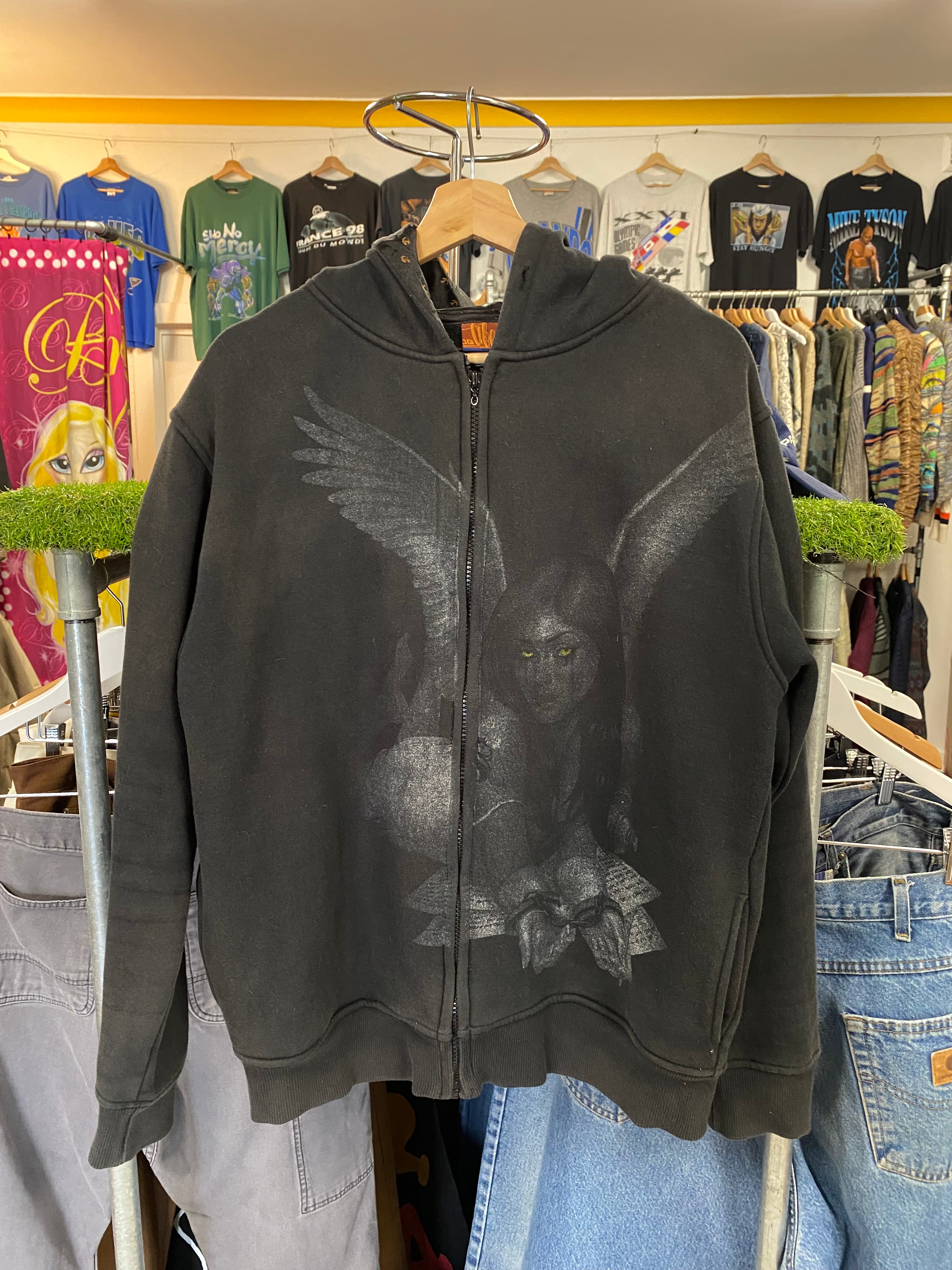 [M] OgAbel Angel Girl Zip-up Hoodie