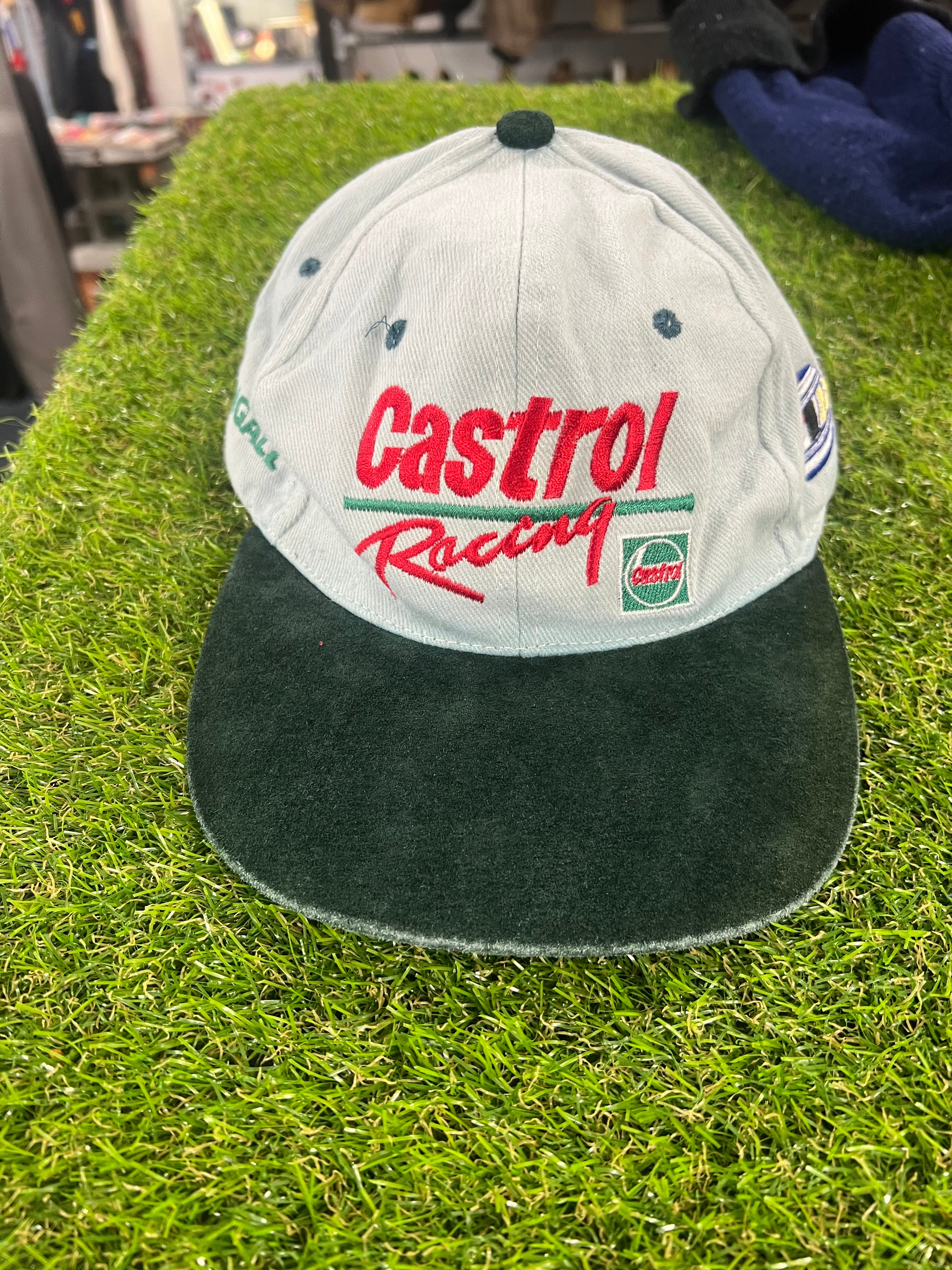 Vintage Castrol Racing Ingall #8 Cap