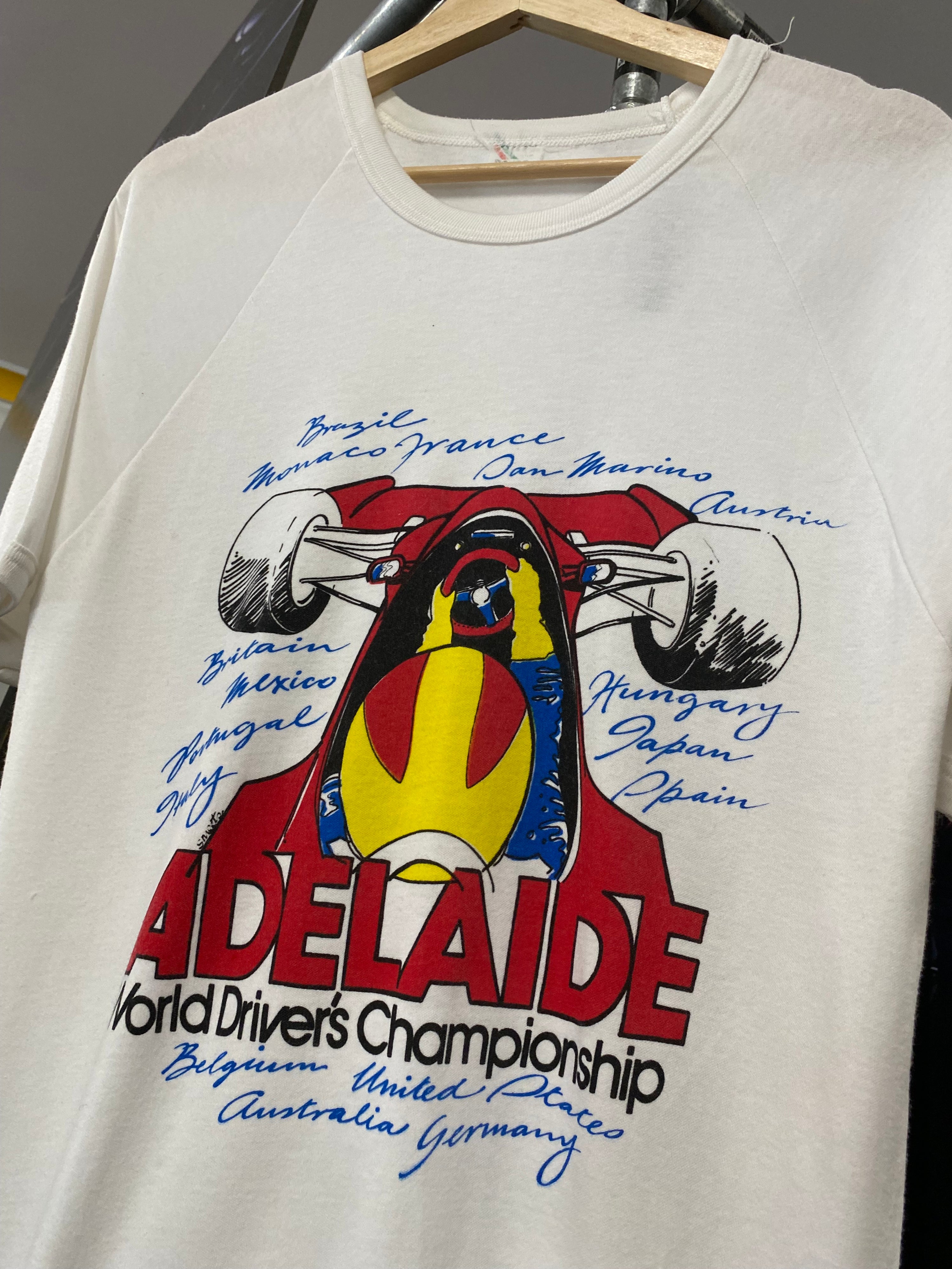 [L] 1980s Adelaide World Driver's Championship Tee