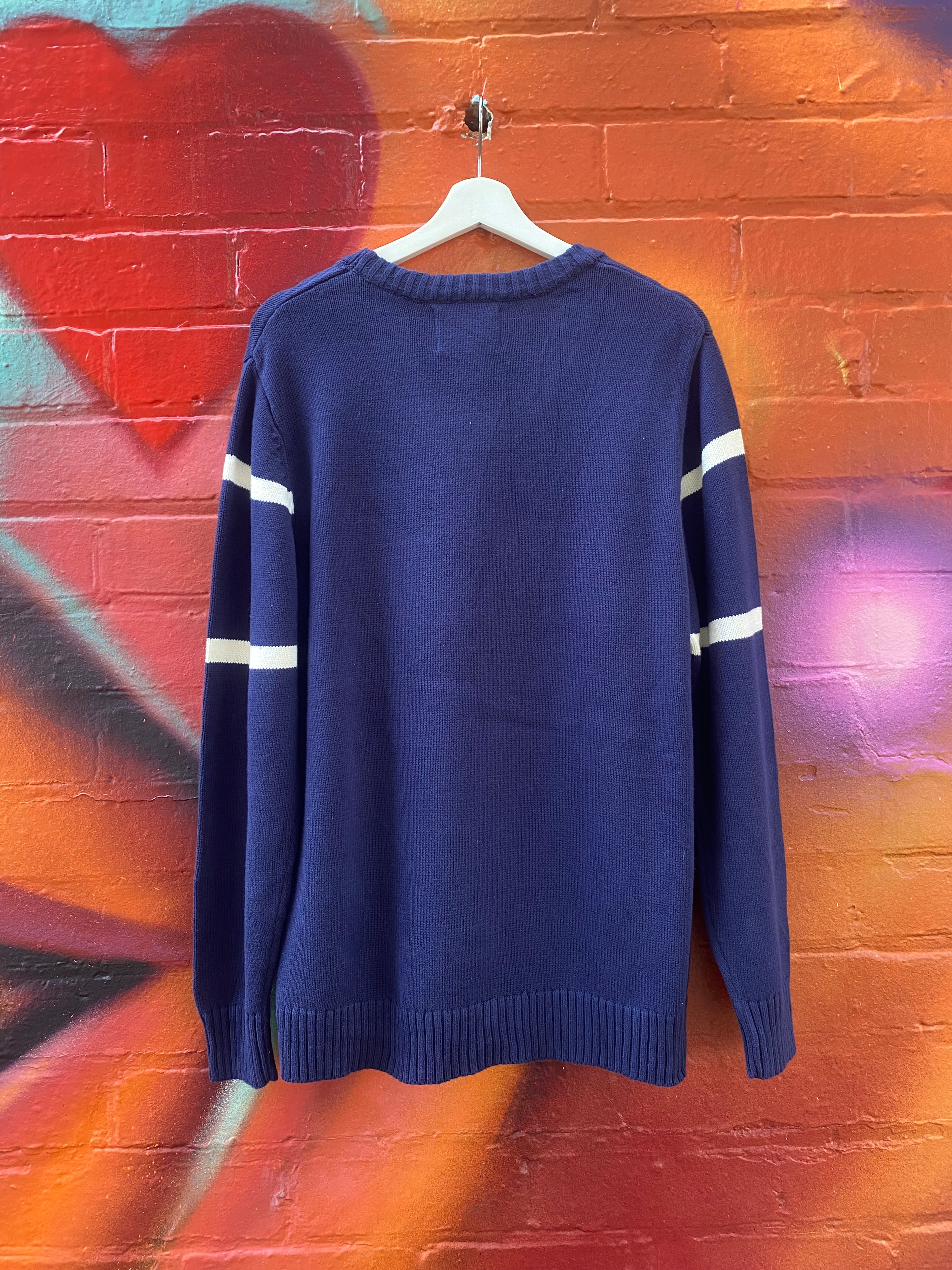 [L] Westhall Lethbridge College Navy Sweater