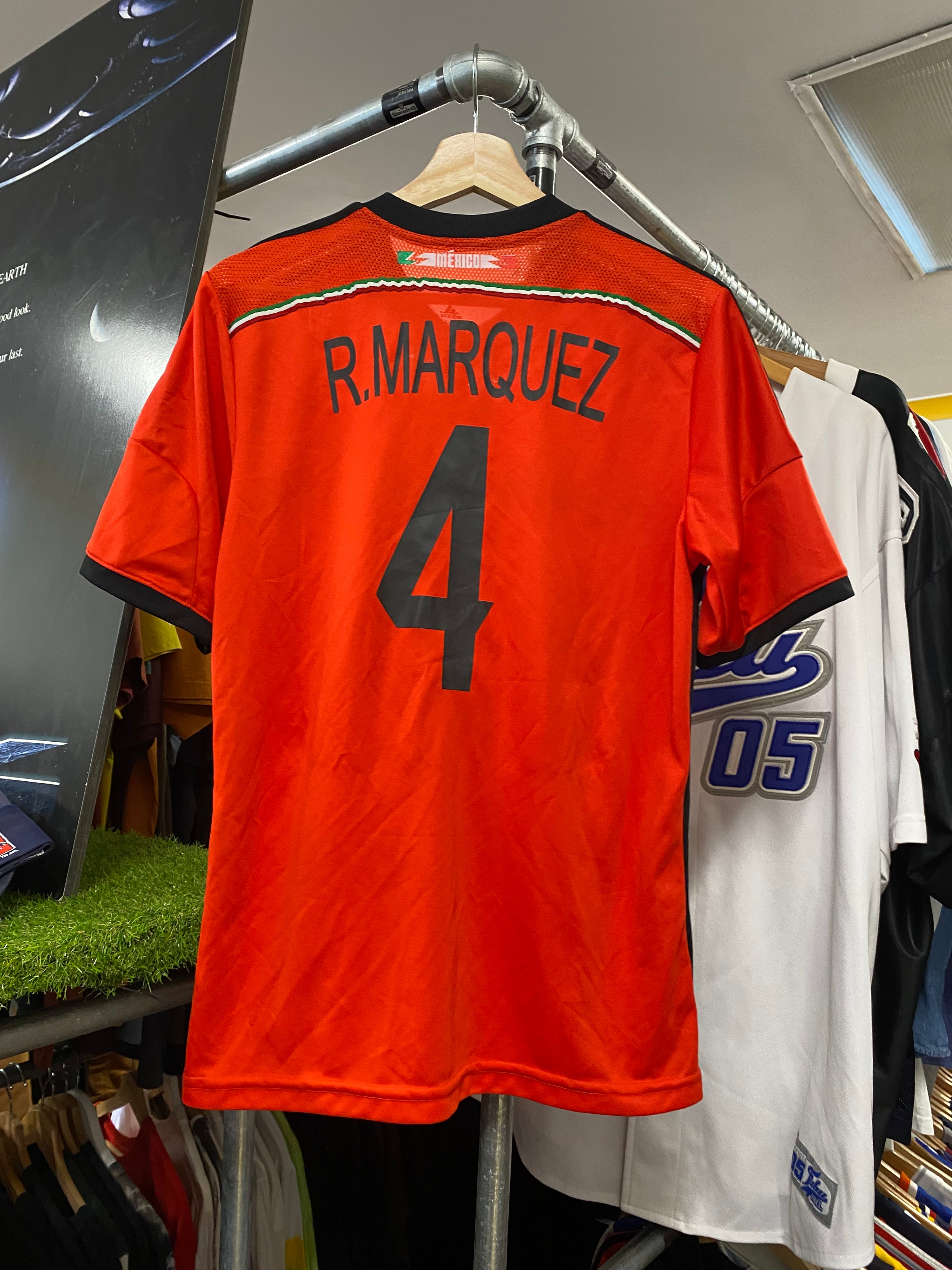 [M] 2014 #4 Mexican National Team Red Jersey