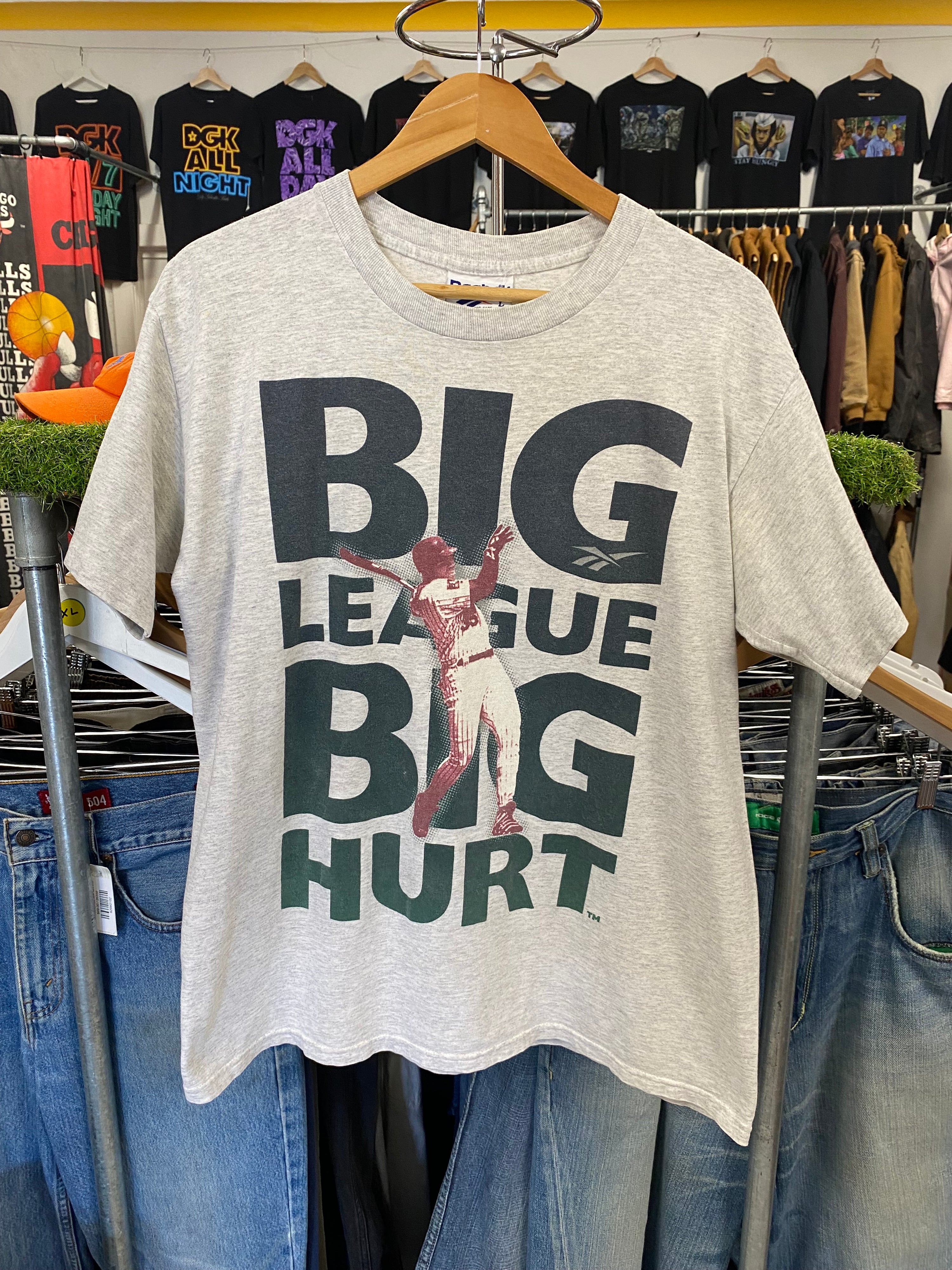 L - Reebok Big League Big Hurt Baseball Tee
