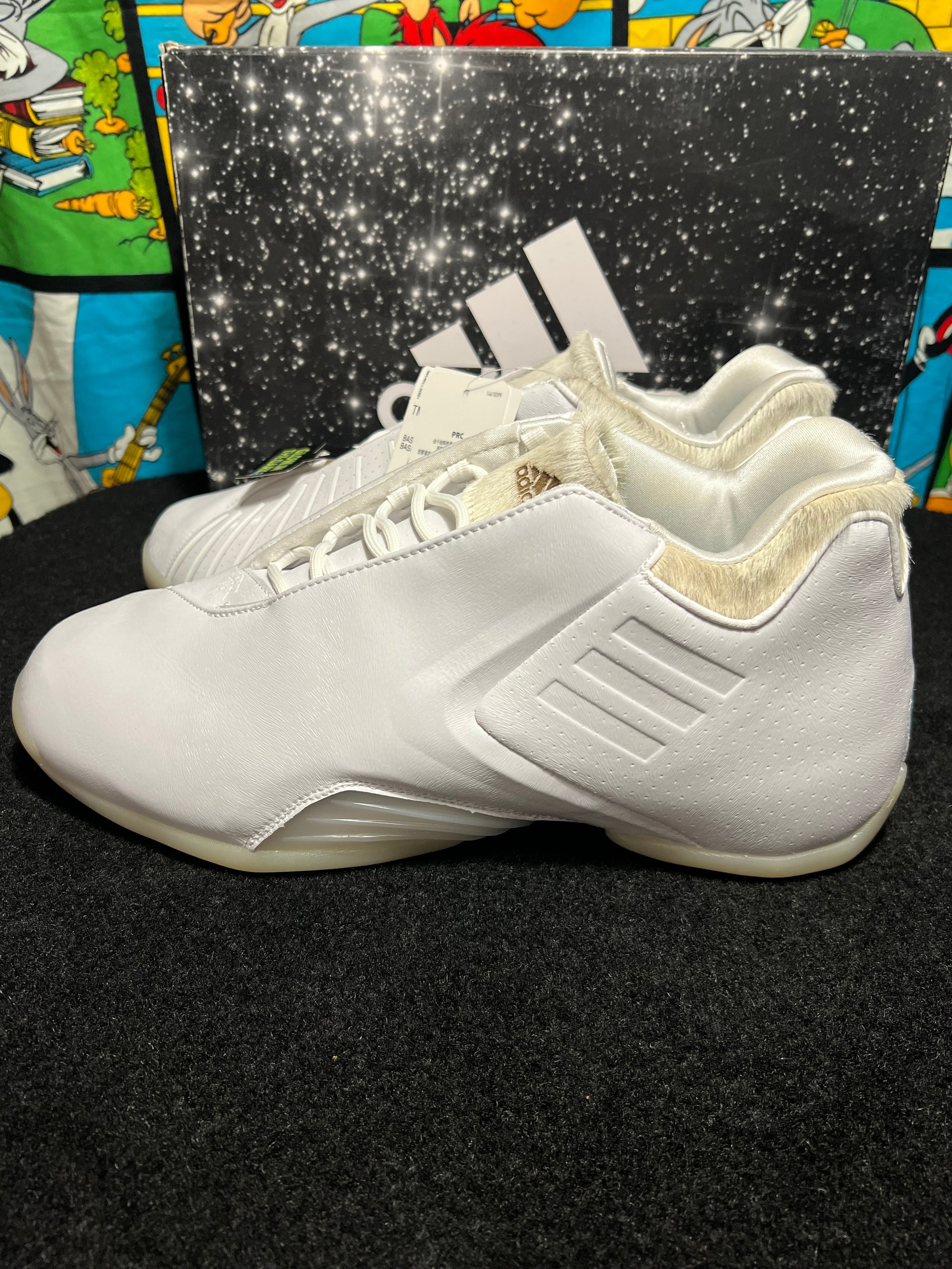 US13 - 2016 Adidas TMAC 3 Glow In The Dark Shoes NEW AQ7993