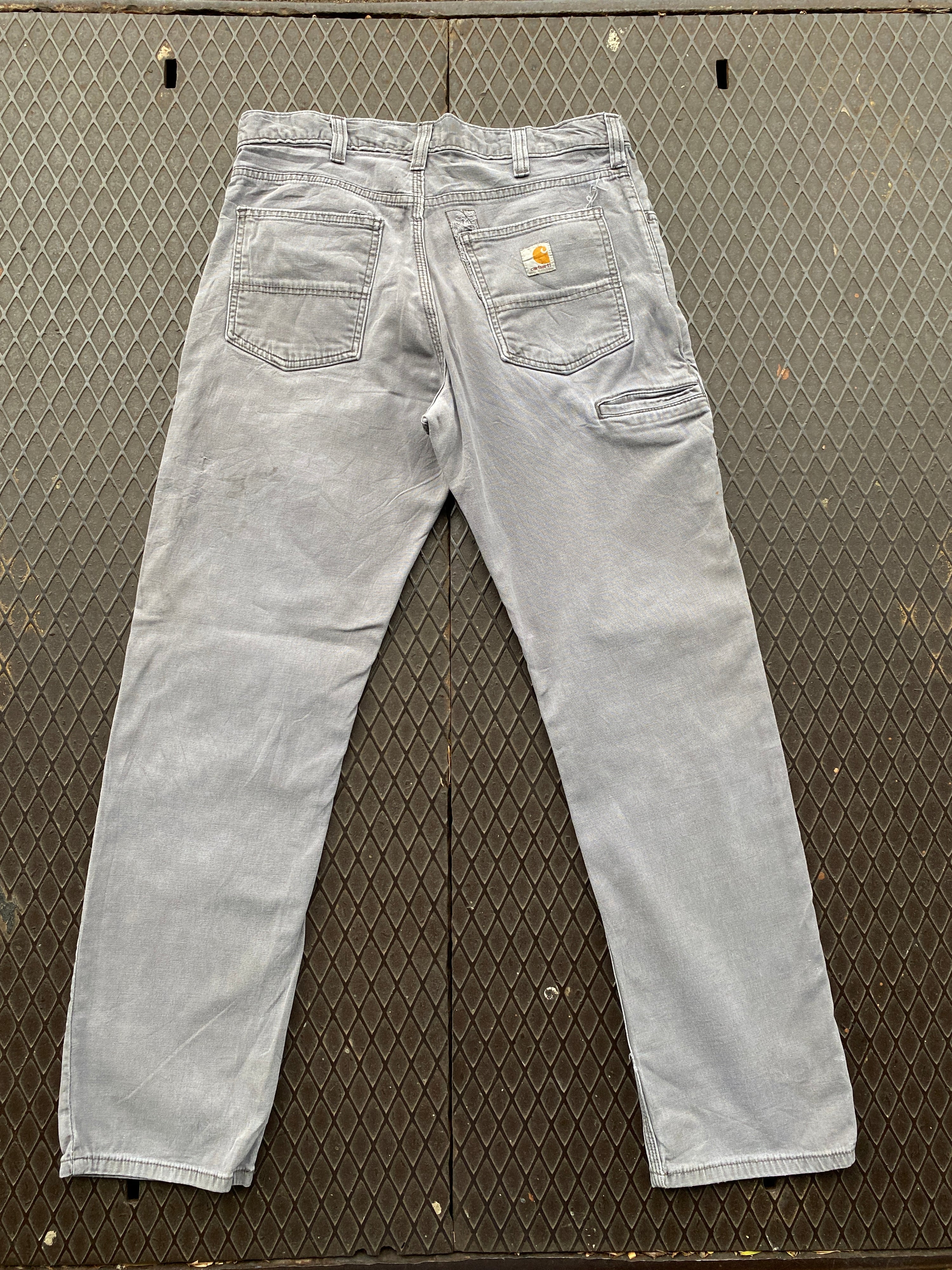 34 - Carhartt Pants Grey Relaxed Fit P101