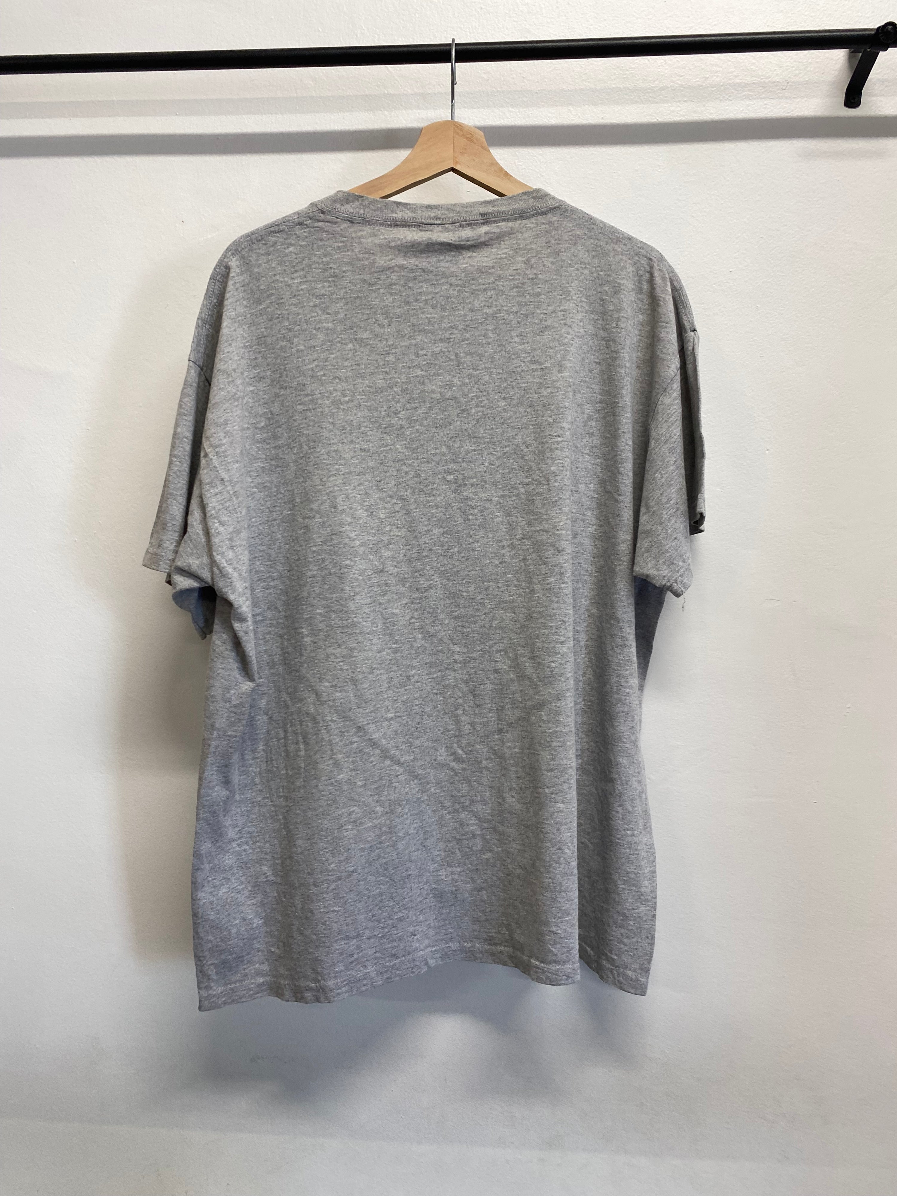 XL - USA Metallic Flag Spellout