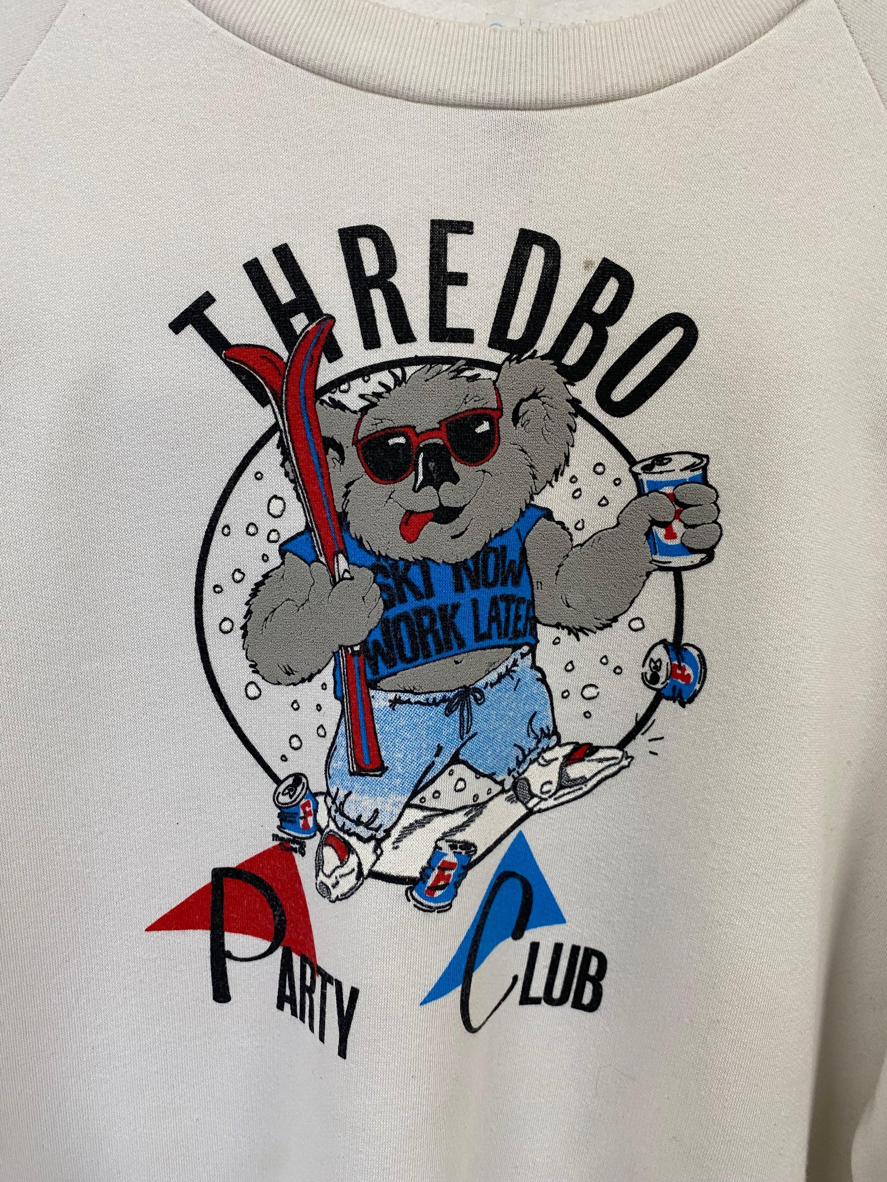 [L] 1980s Thredbo Party Club Jumper