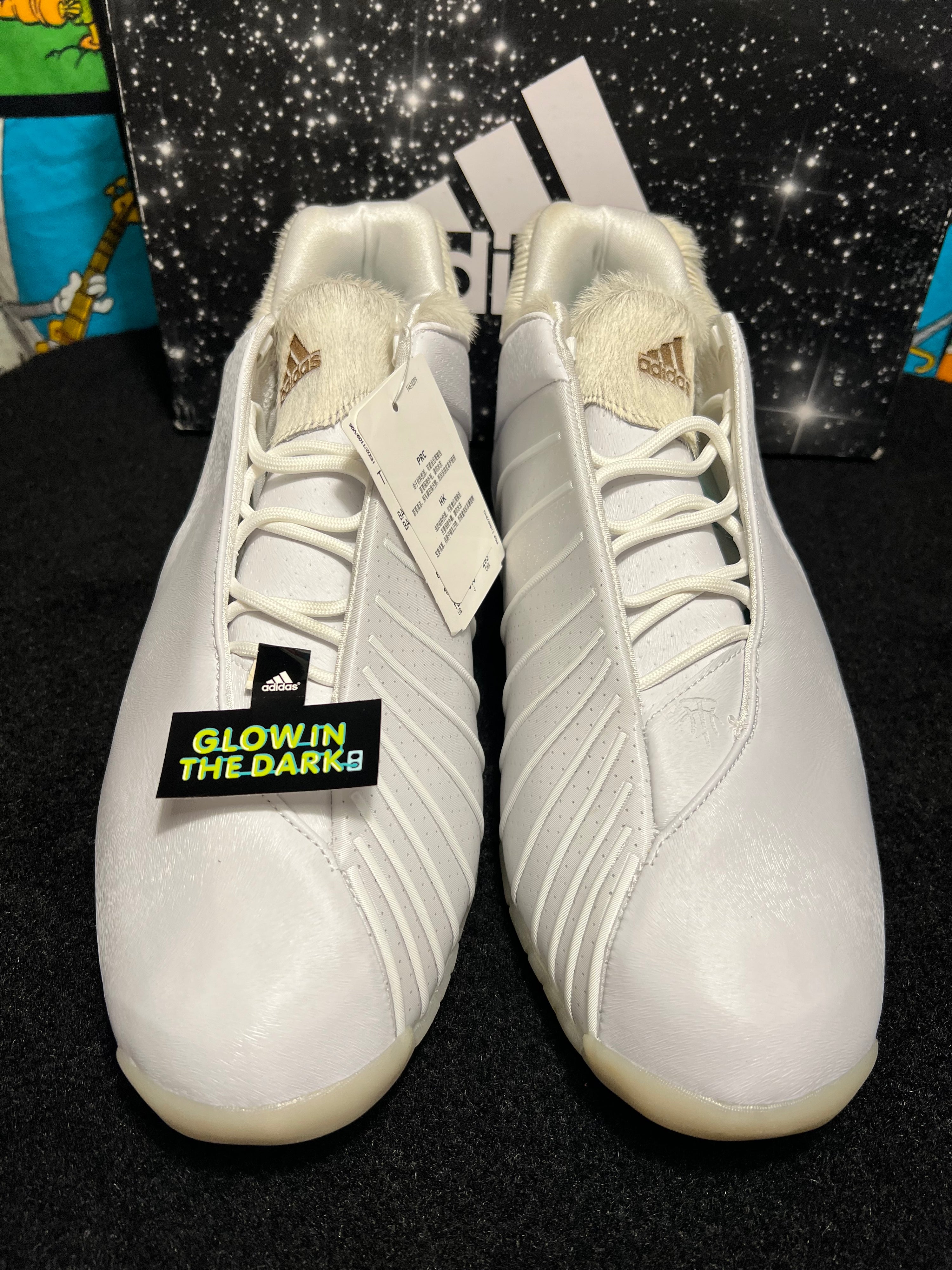 US13 - 2016 Adidas TMAC 3 Glow In The Dark Shoes NEW AQ7993