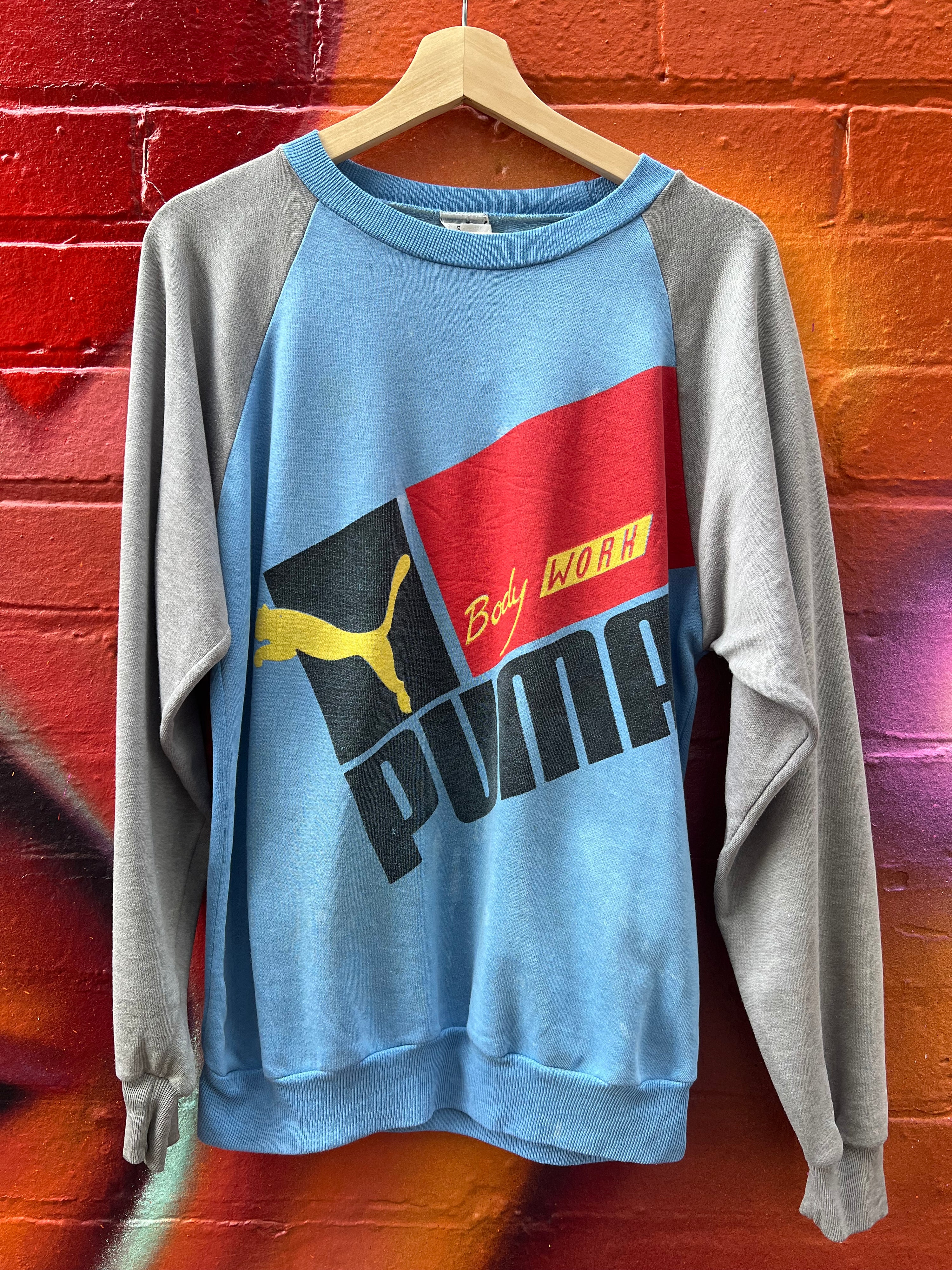 M - Vintage Puma Body Work Jumper