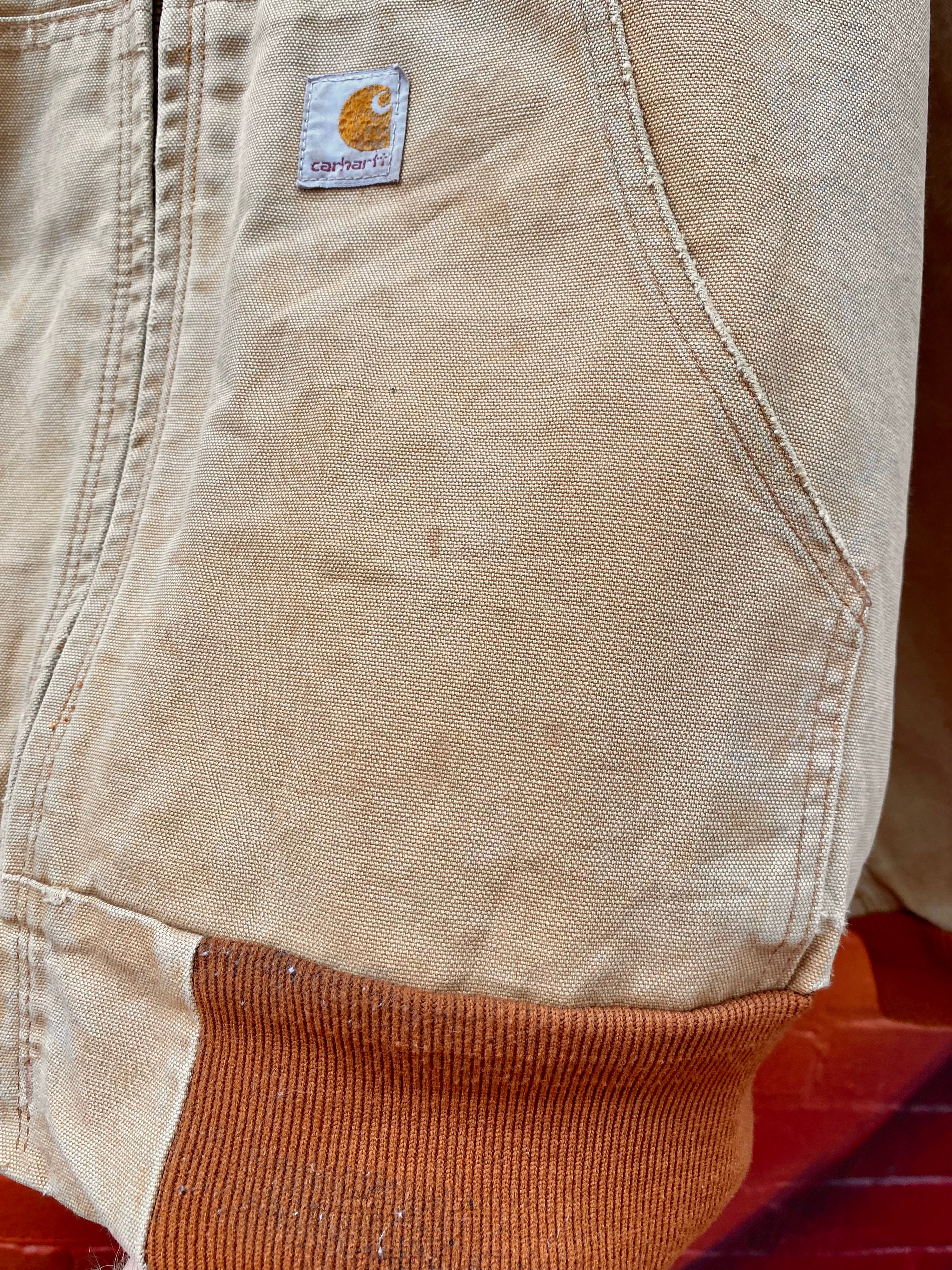 [L] Vintage Carhartt Active Jacket 'Devin Lee'  Buckwheat