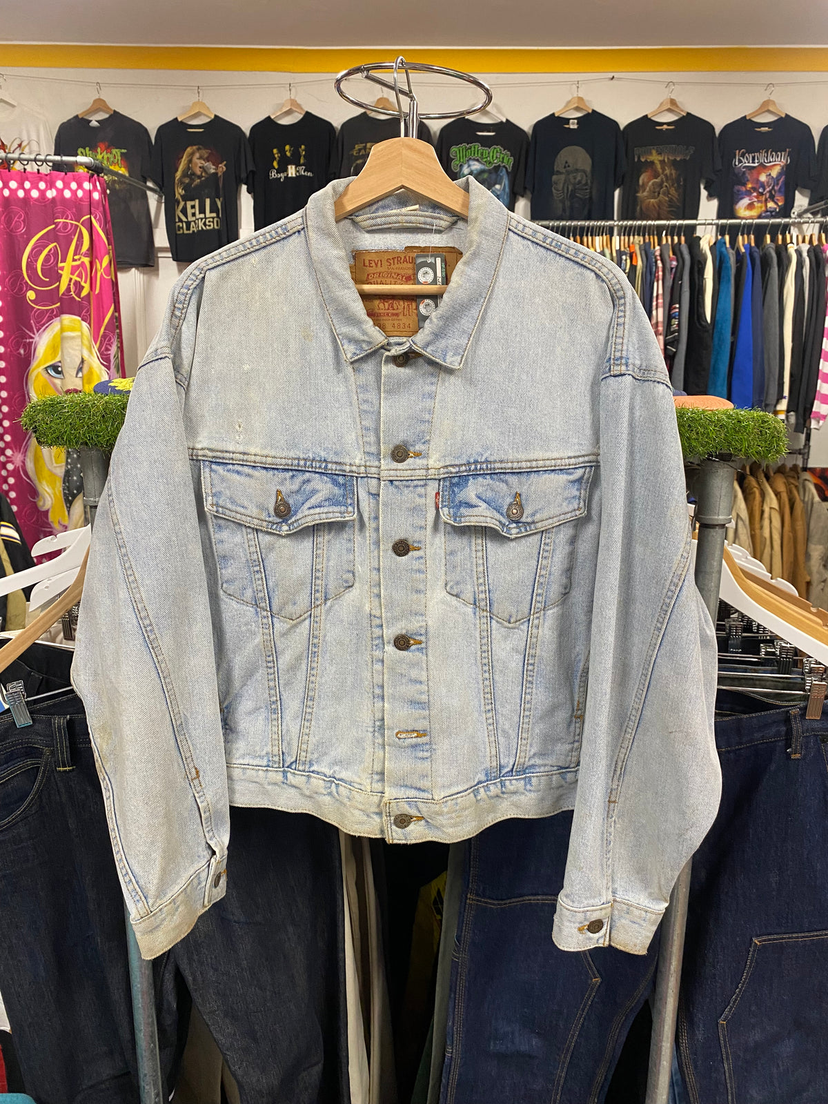 [S] Vintage Levi's Light Blue Made In Canada Jacket