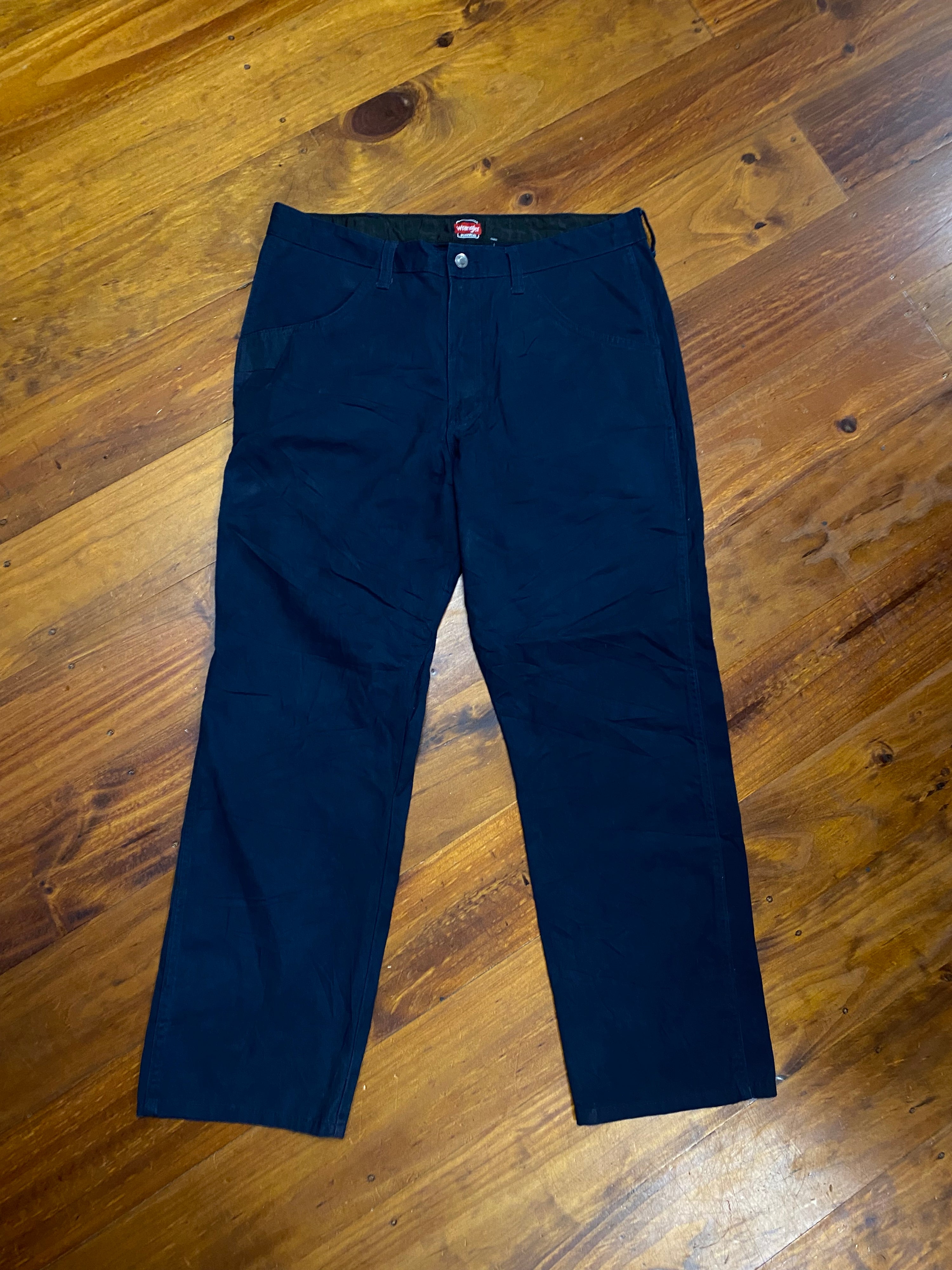 [36] Wrangler Navy Work Pants WJ25