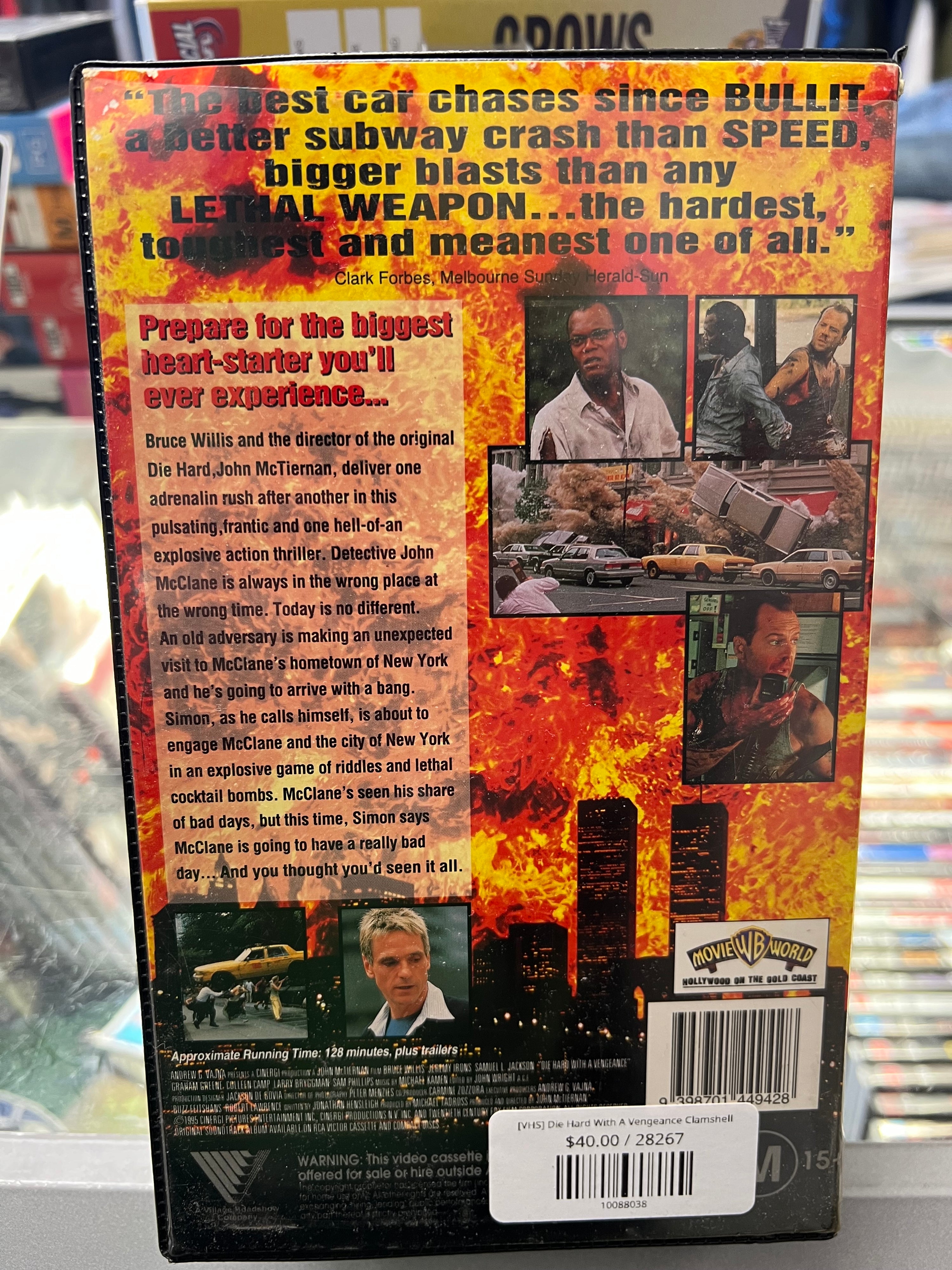 [VHS] Die Hard With A Vengeance Clamshell