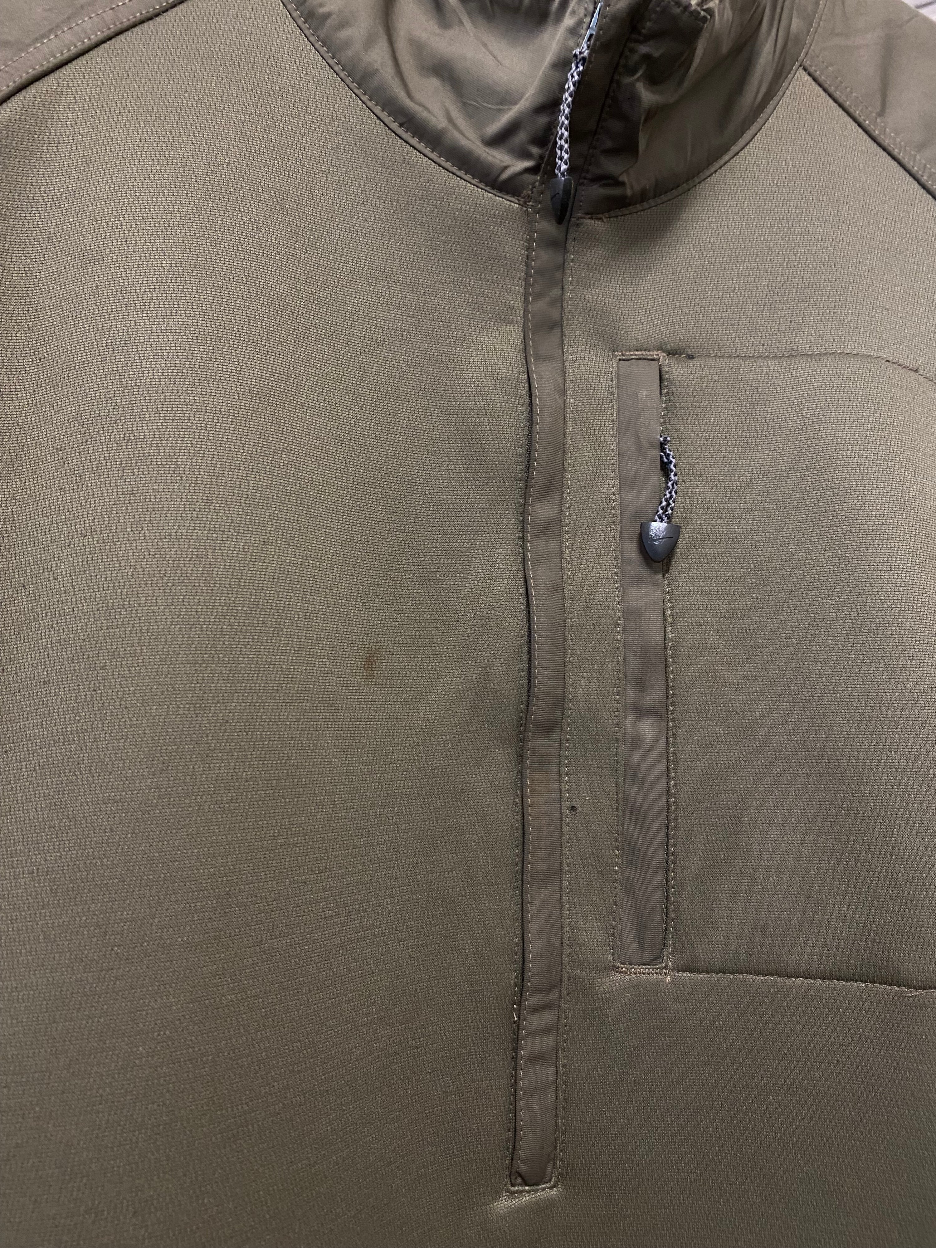 [XL] Nike Golf 1/2 Zip Olive Jumper