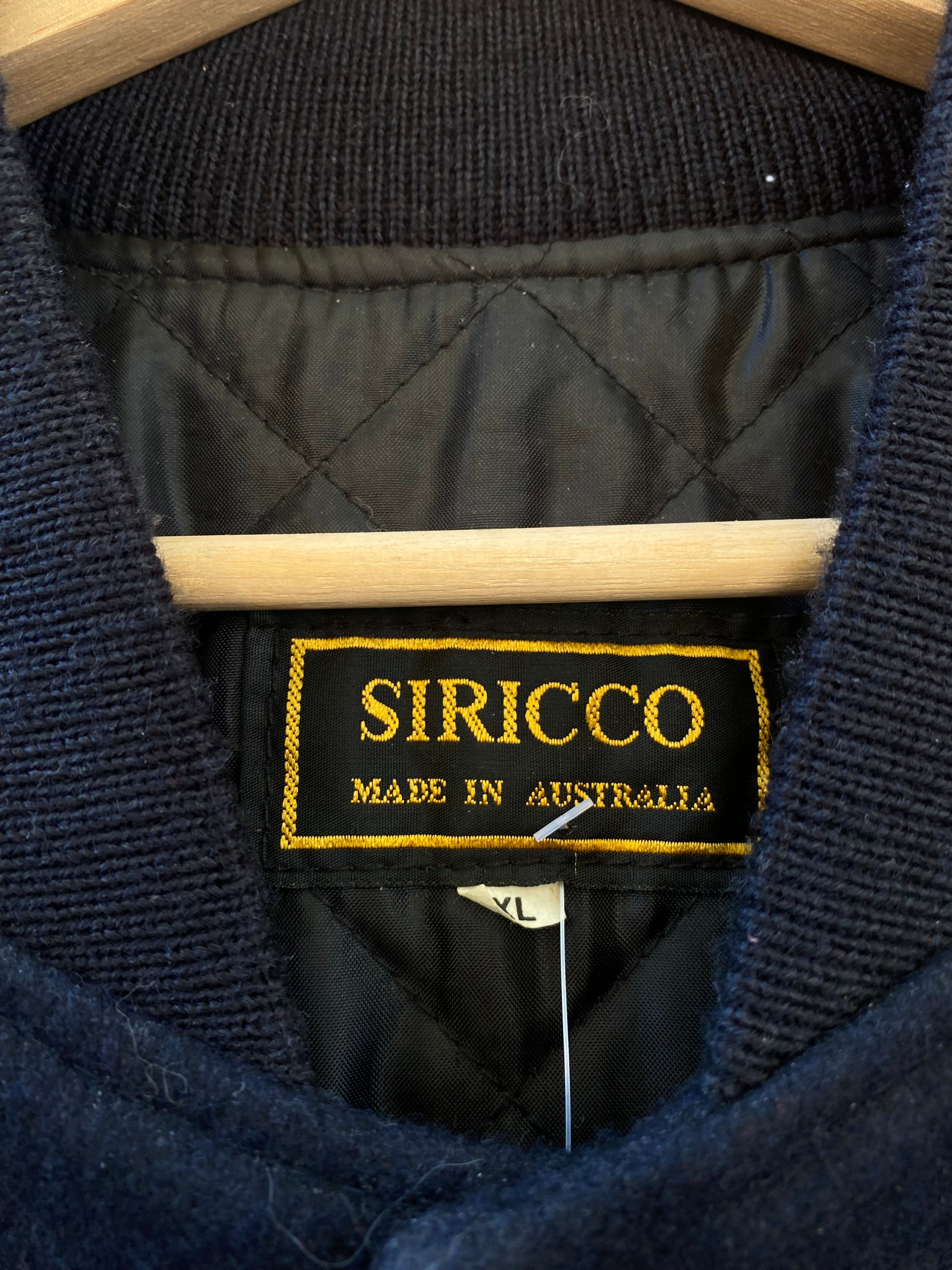 [XL] 1990s Shell Helix Racing Varsity Jacket