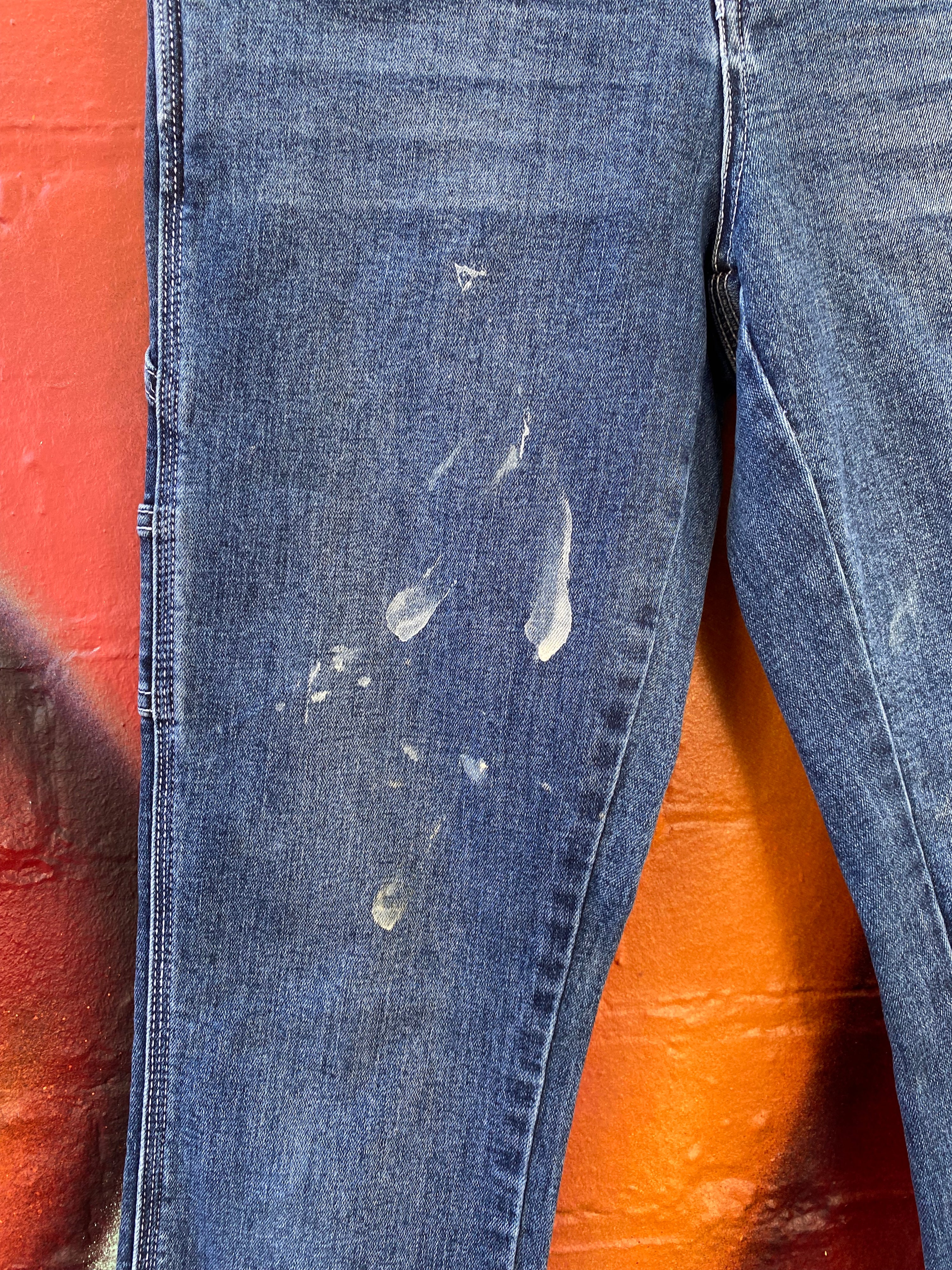 [26] Dickies Denim Jeans Paint Marks