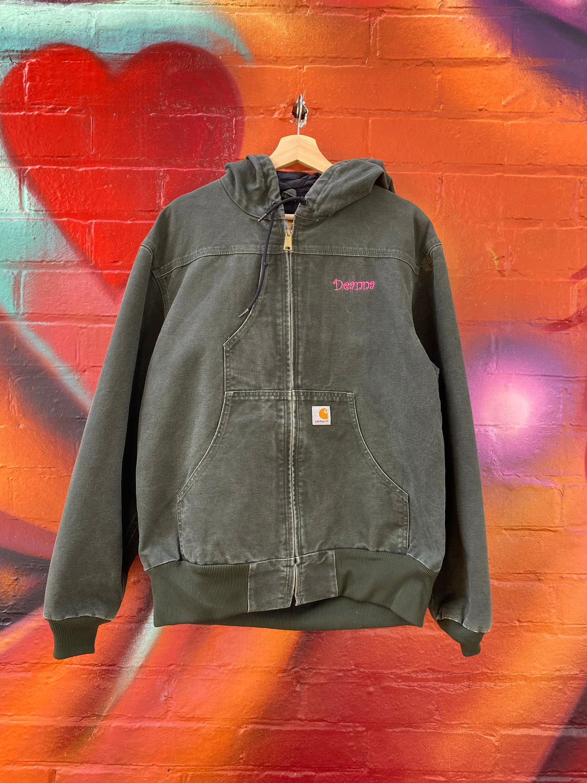 [M] Carhartt J244 MOS GRN Active Jacket 'Deanne'