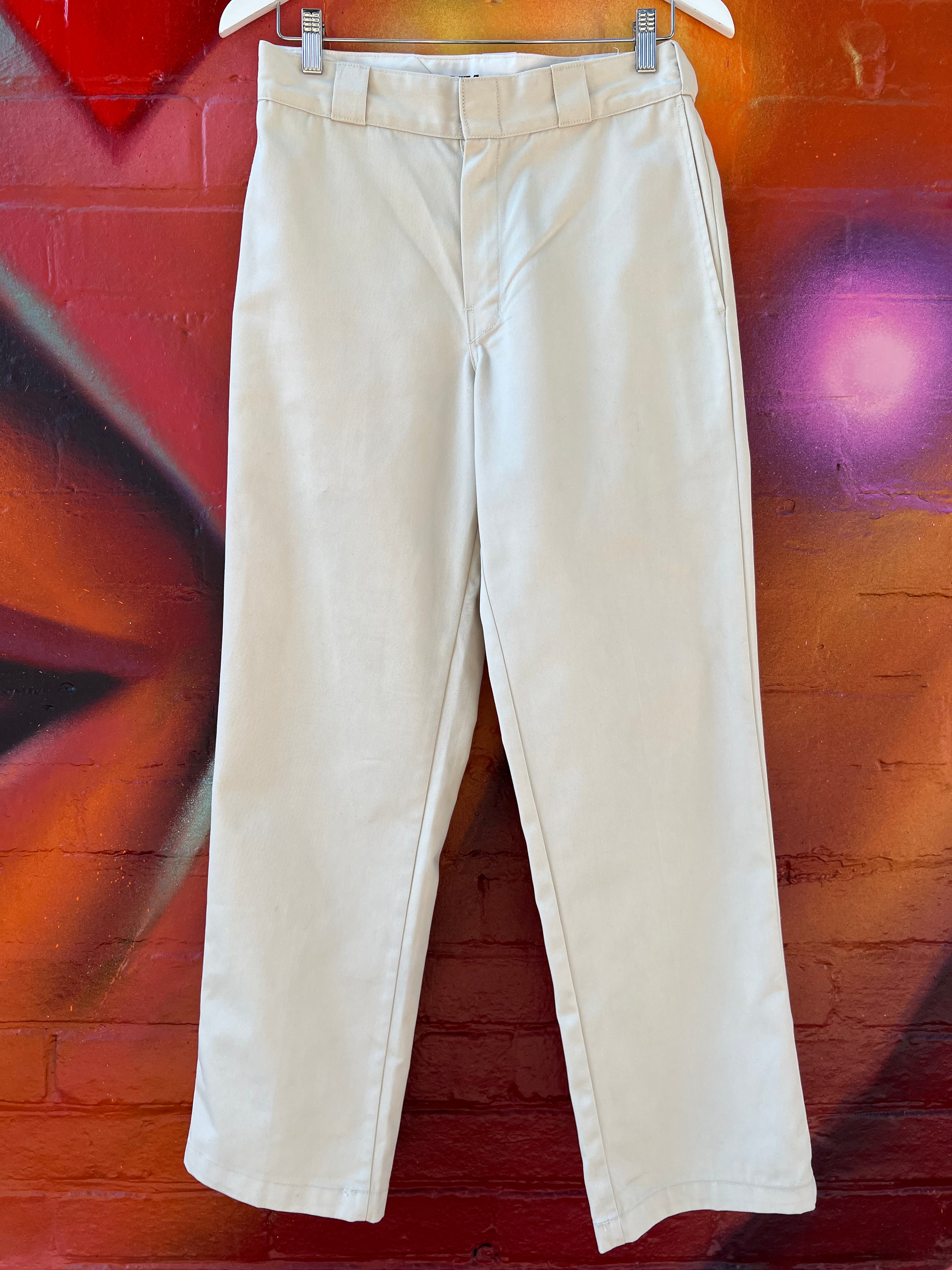 [30] Dickies 874 Original Fit Cream/White Pants 30 x 32