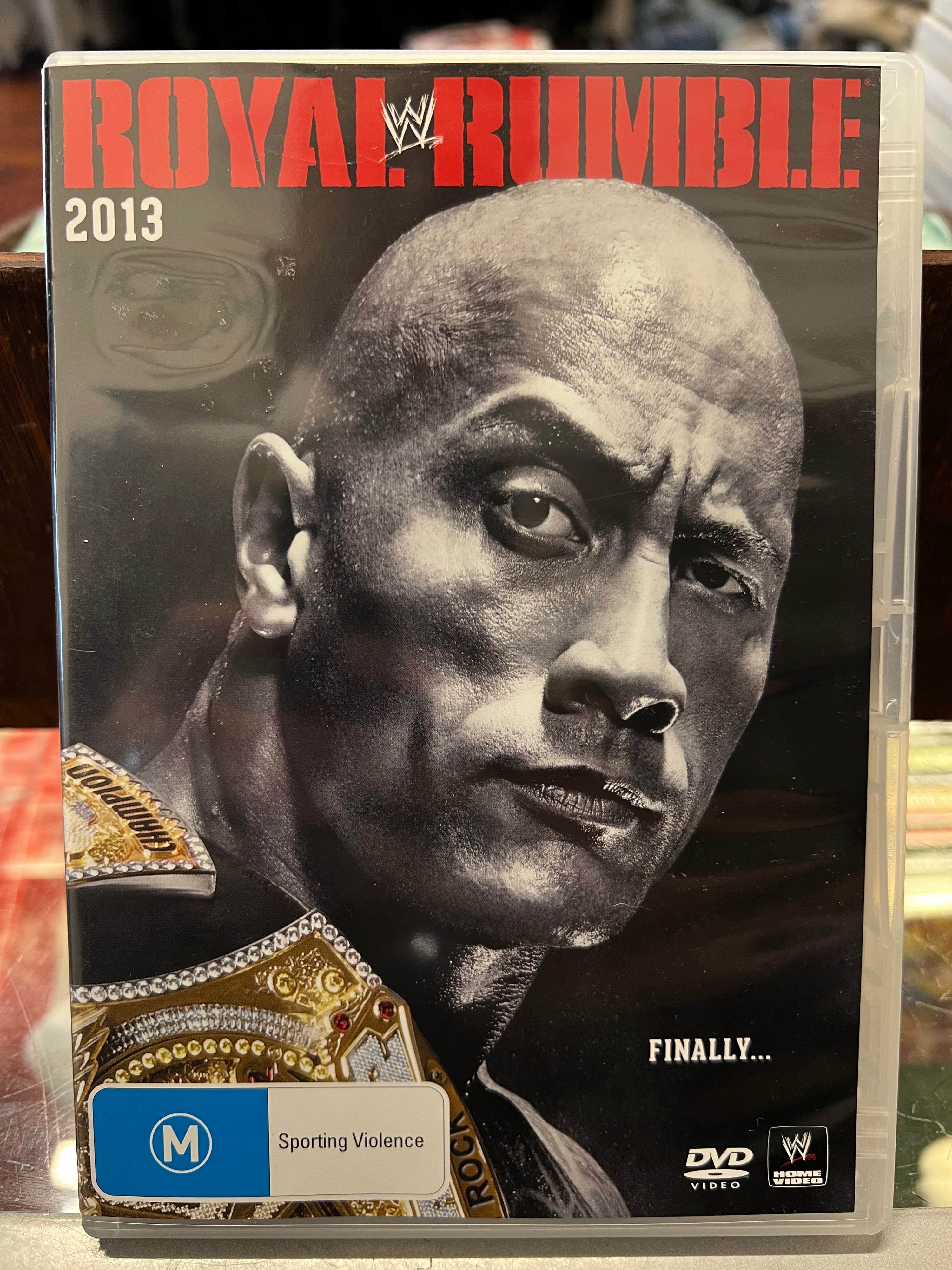 WWE Royal Rumble 2013 DVD