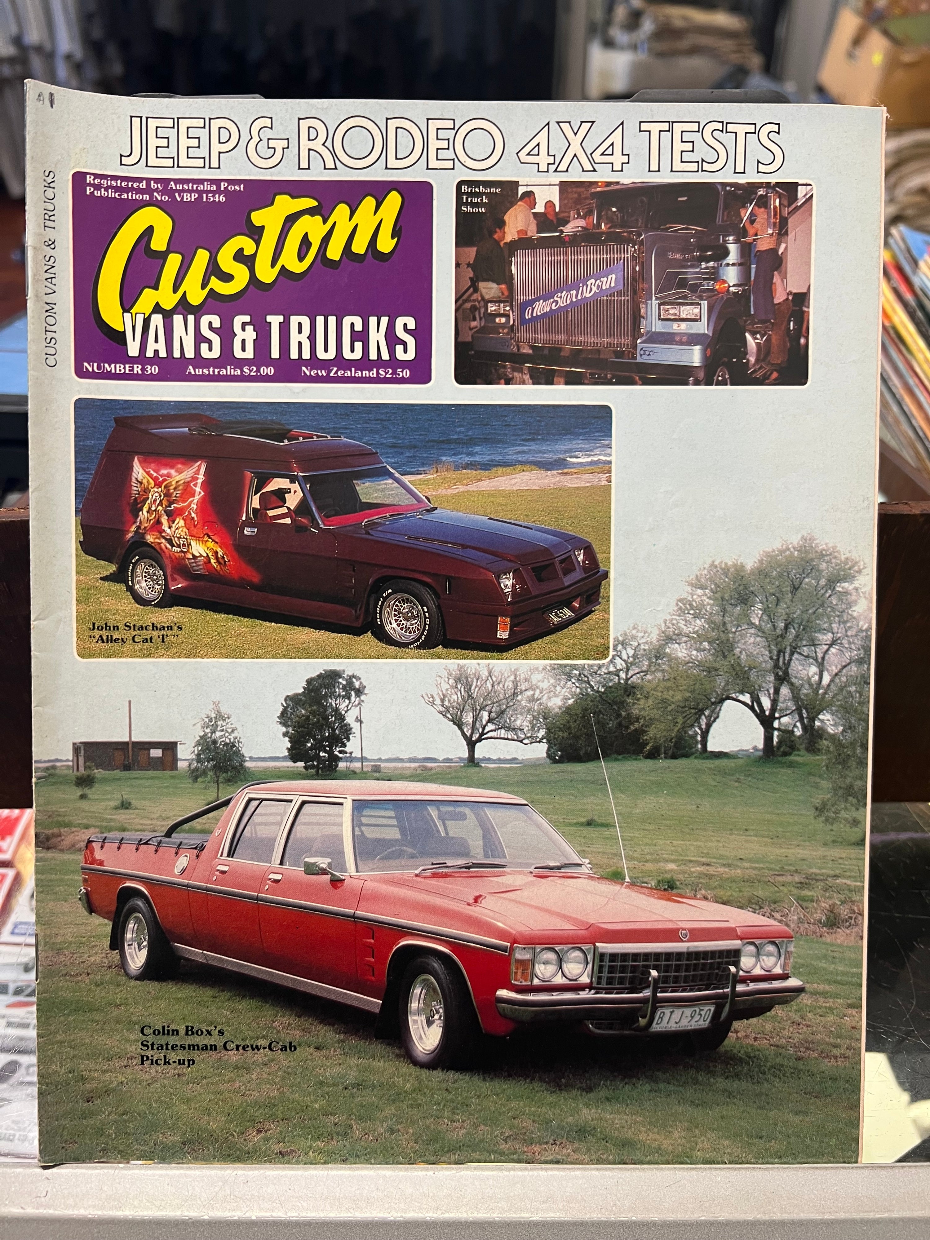 VINTAGE CUSTOM VANS AND TRUCKS