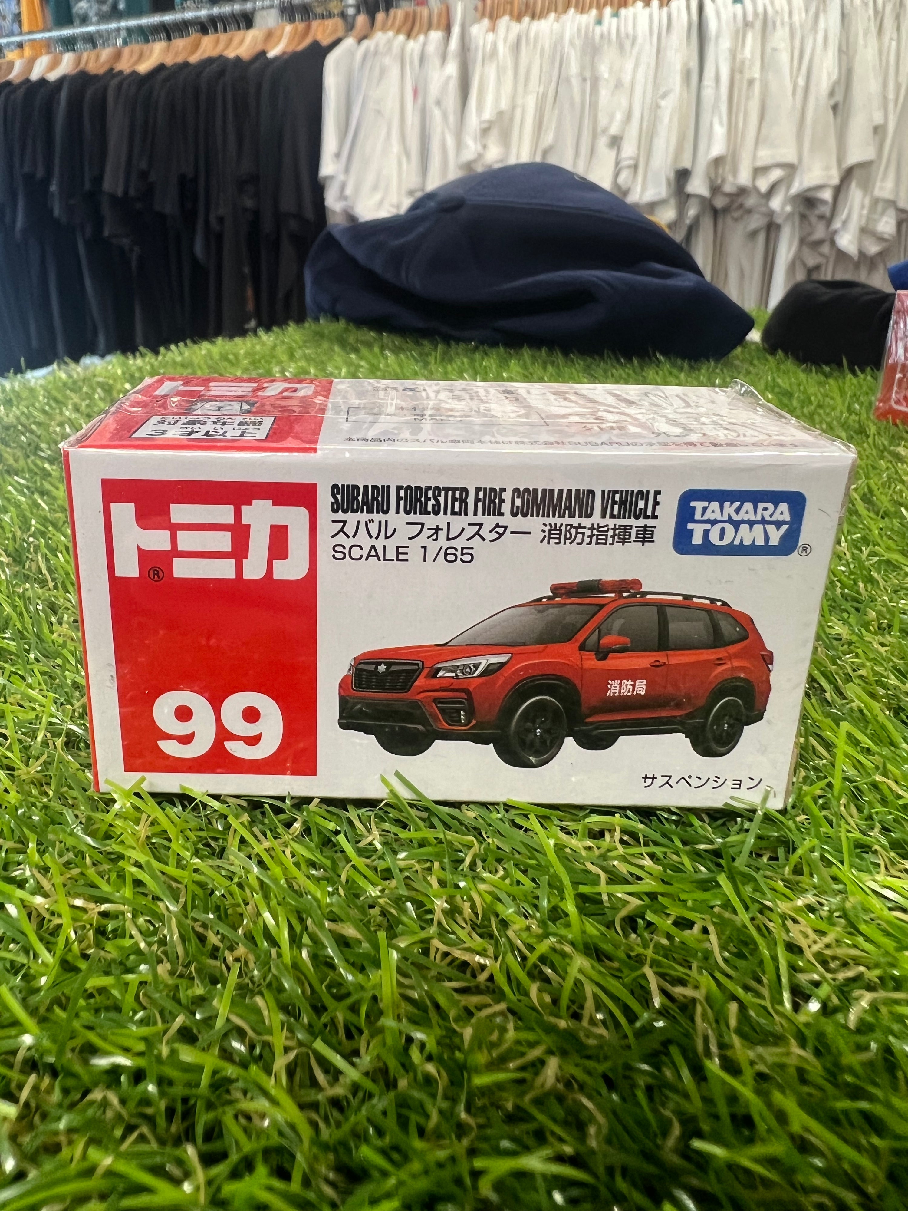 Takara Tomy #99 Subaru Forester Fire Command Vehicle
