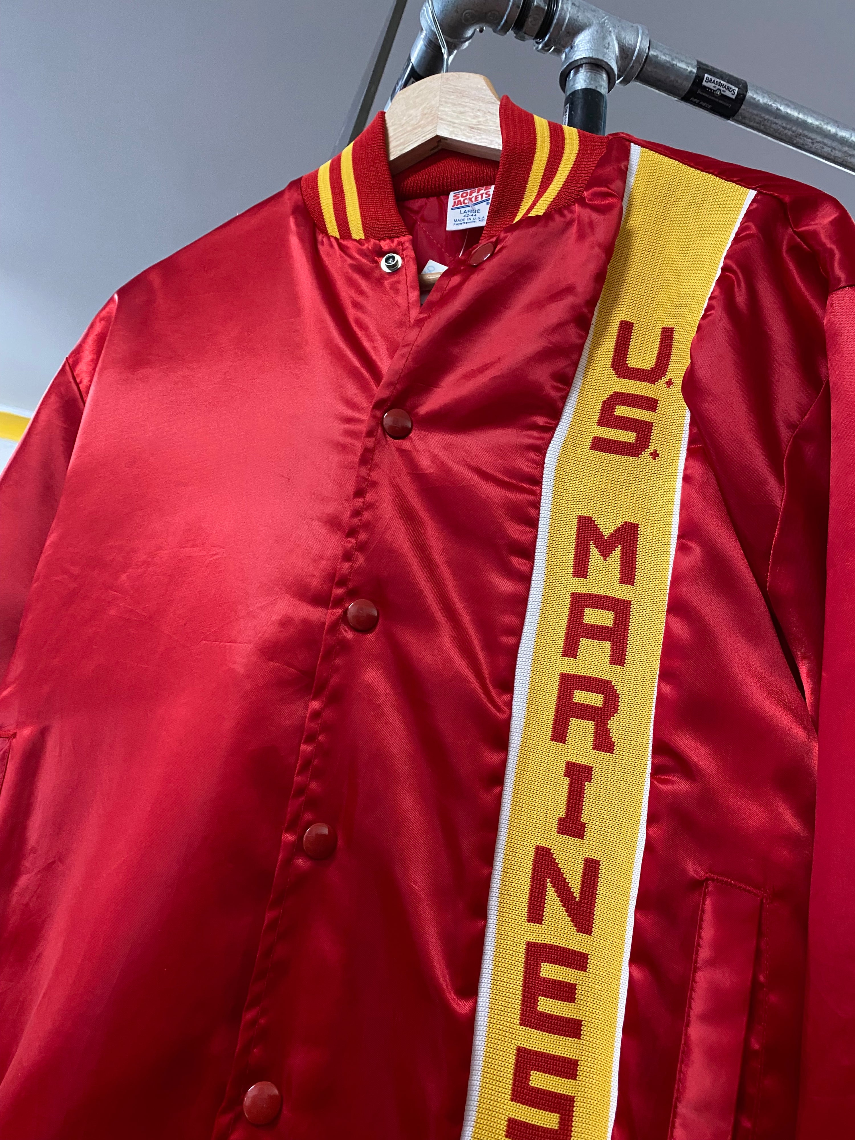 [L] Vintage US Marines Baseball Jacket