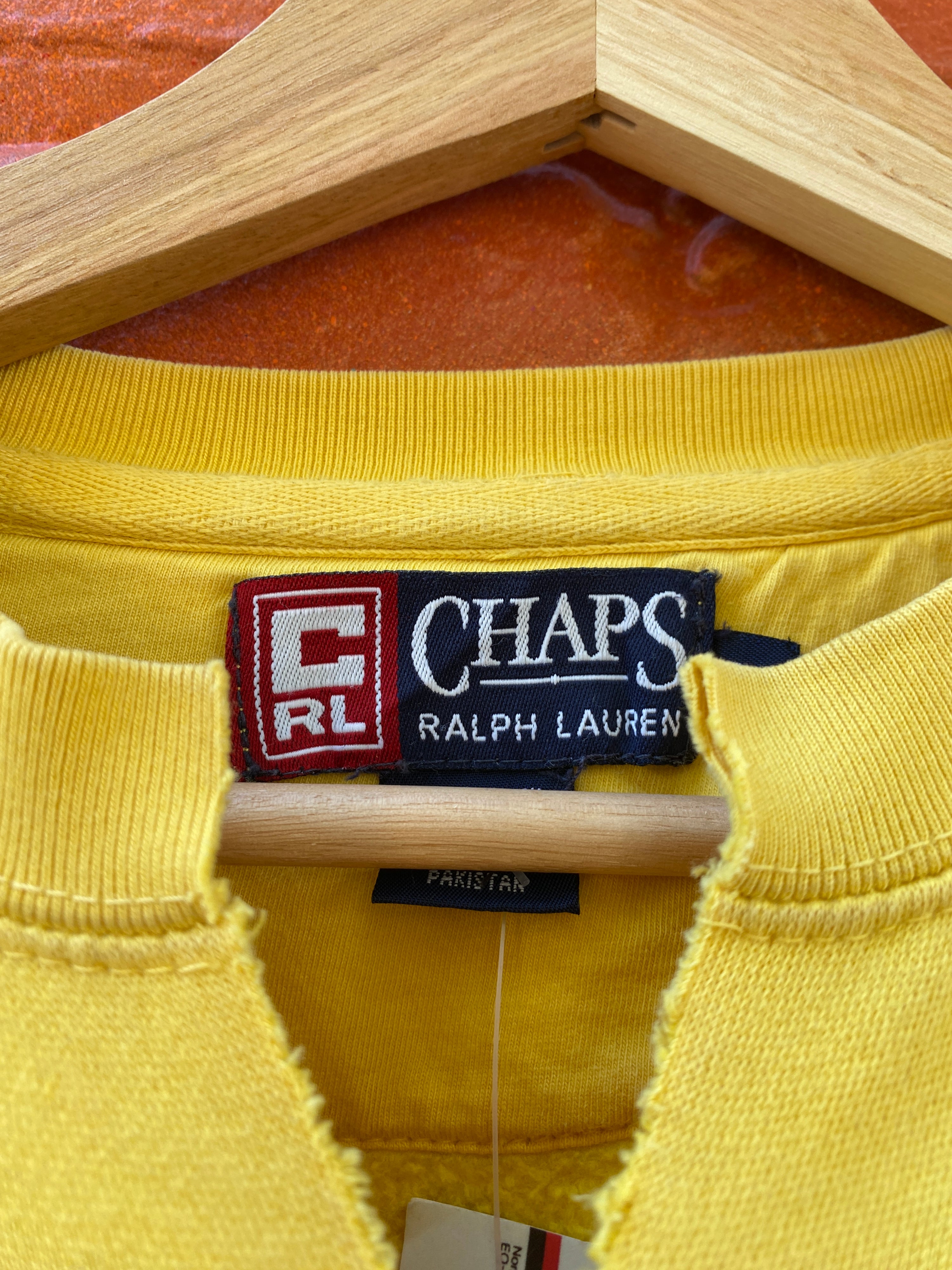 S - RL Chaps Yellow Phys-Ed Jumper