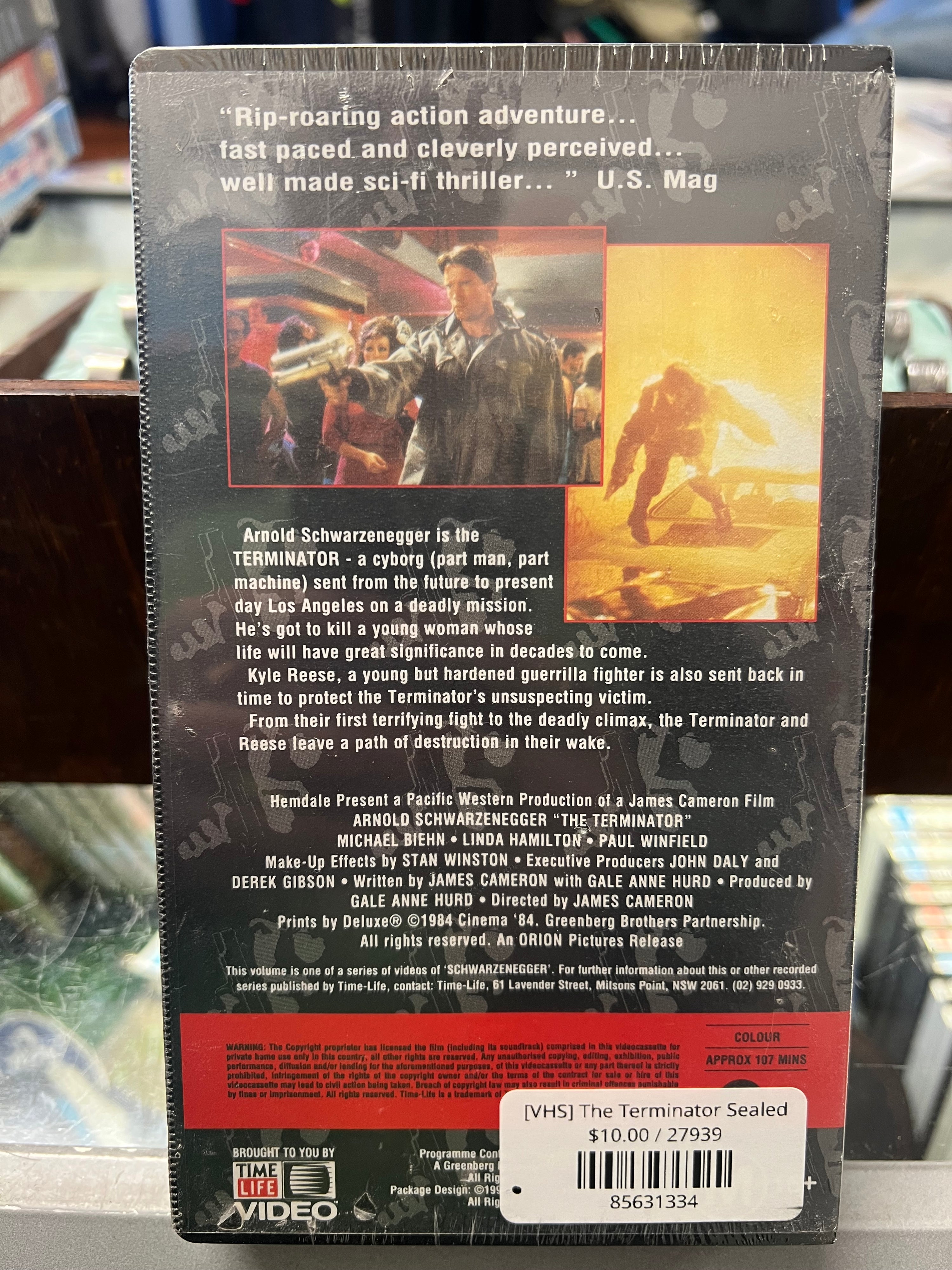 [VHS] The Terminator Sealed