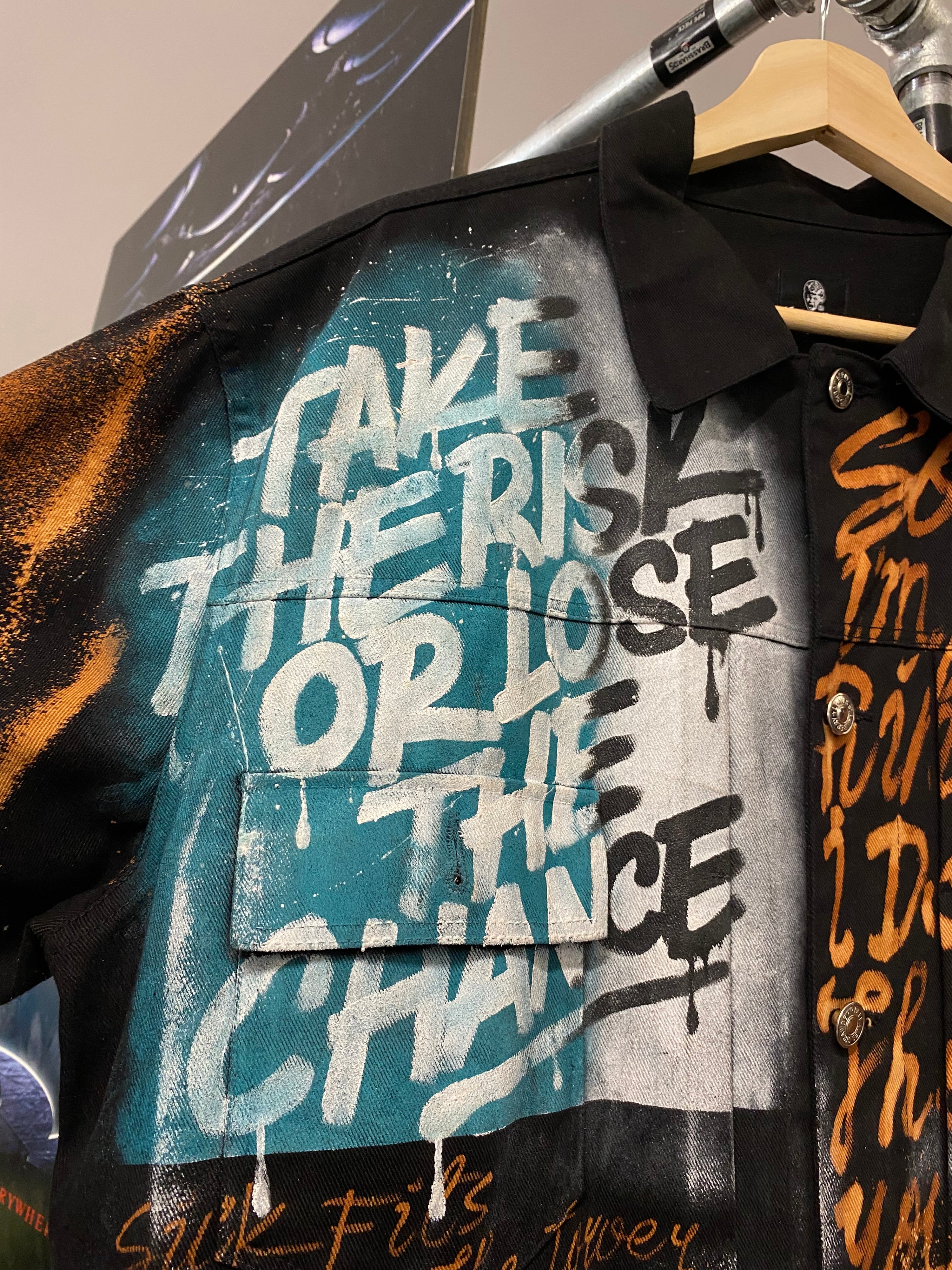 [L] SICKFITS 1/1 Handmade Denim Jacket