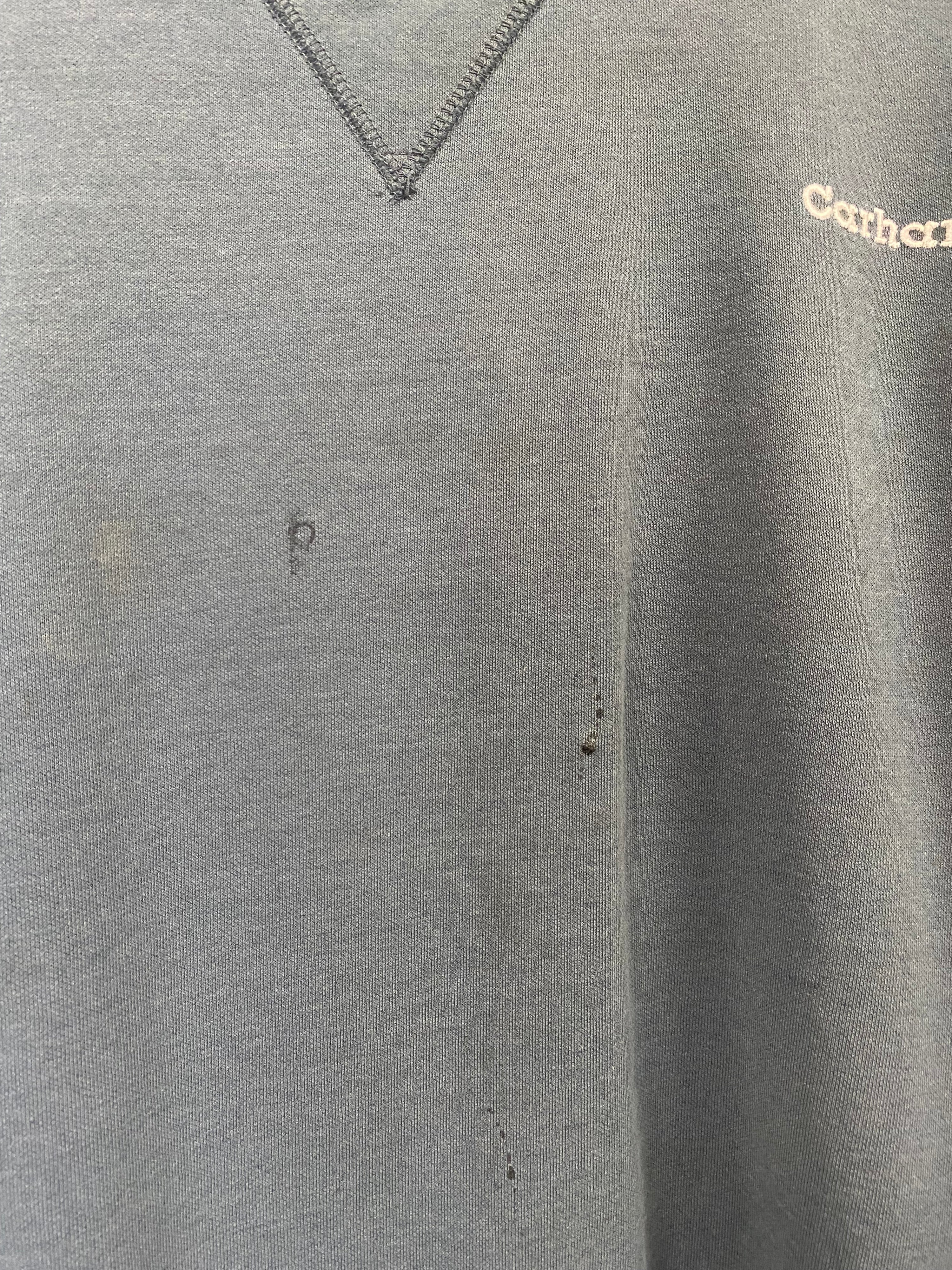 [M] Carhartt Distressed Steel Grey Jumper