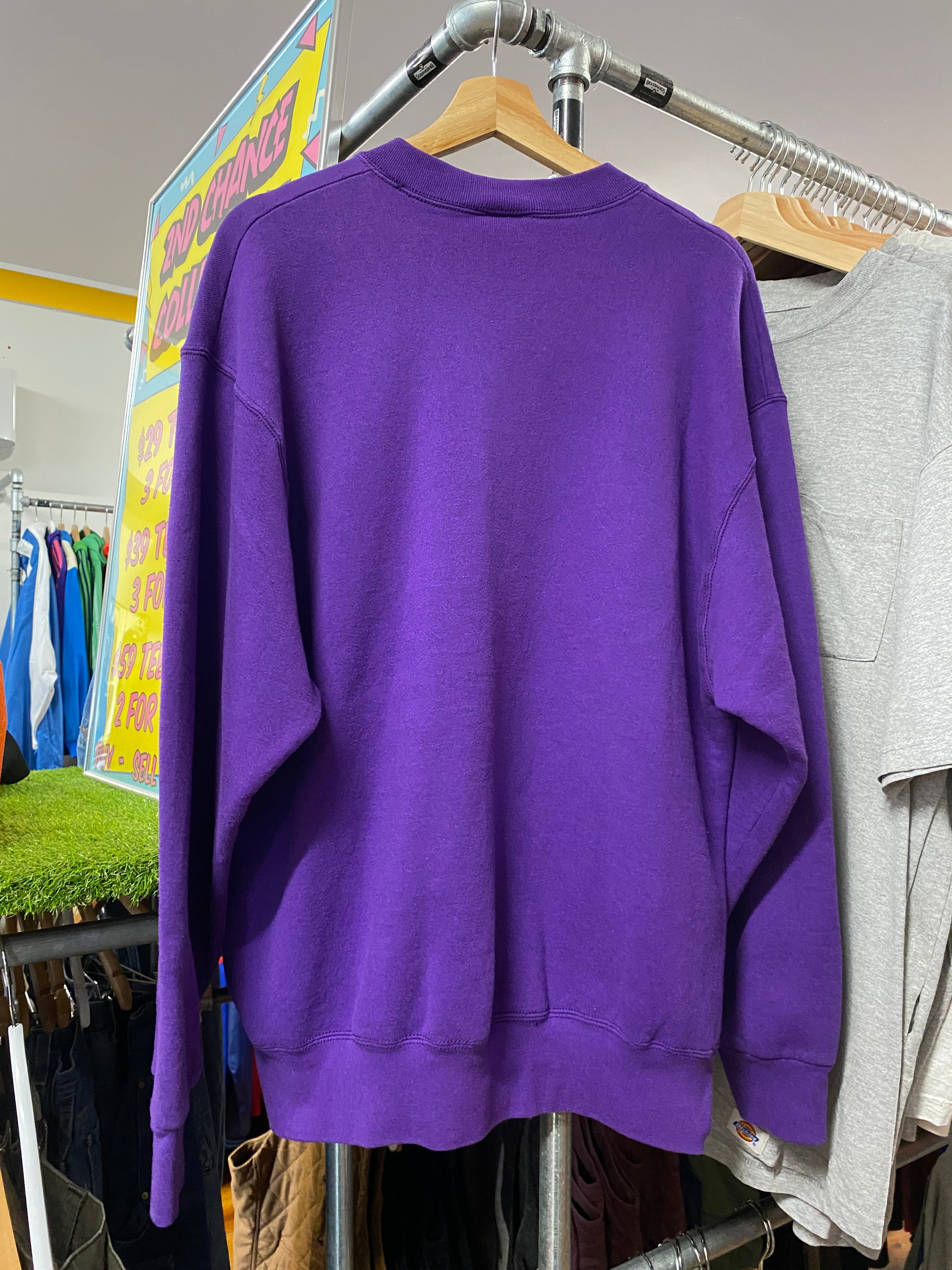 L - Minnesota Vikings Pro Player Purple Jumper