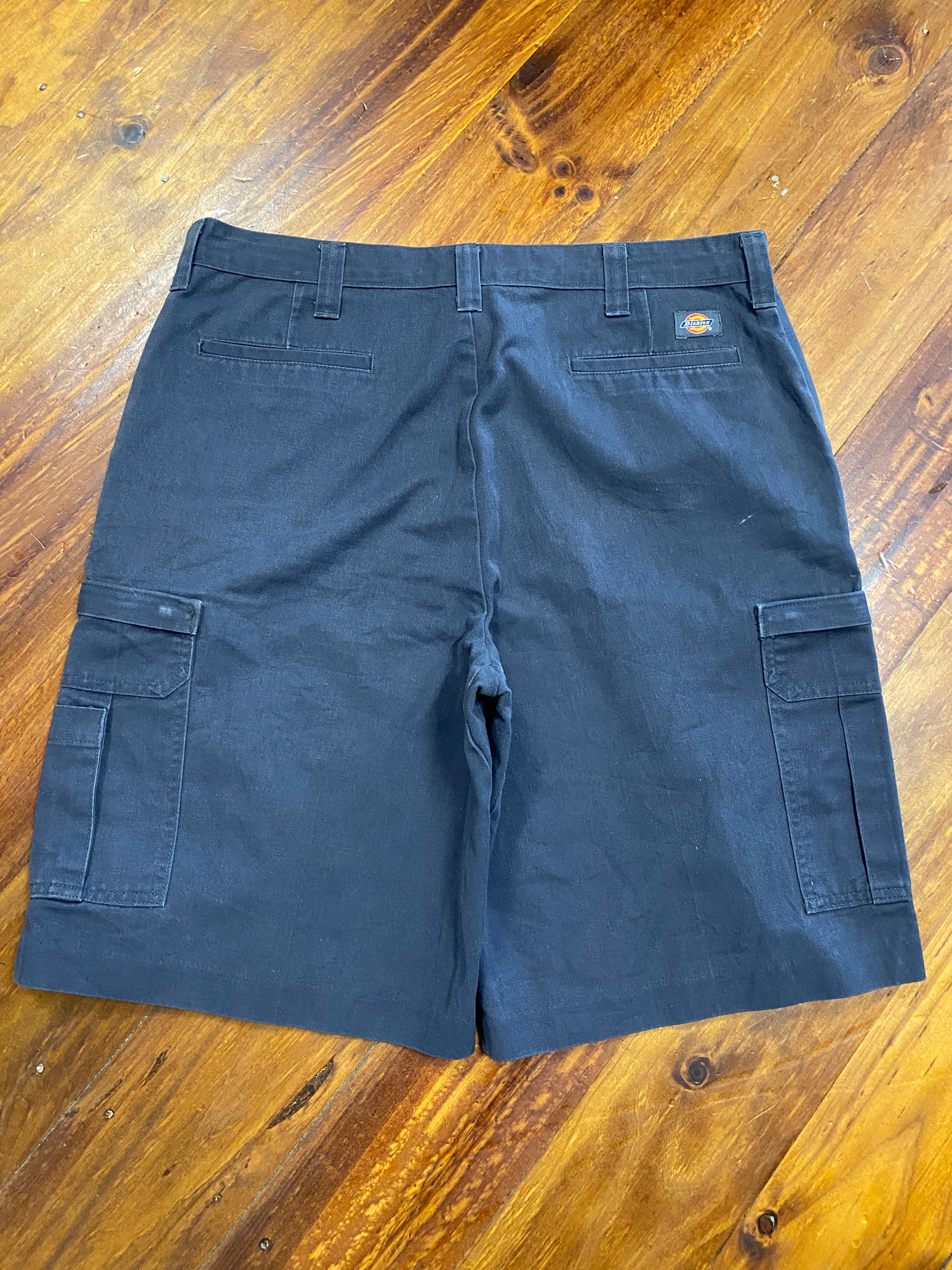 38 - Dickies Grey Cargo Work Shorts