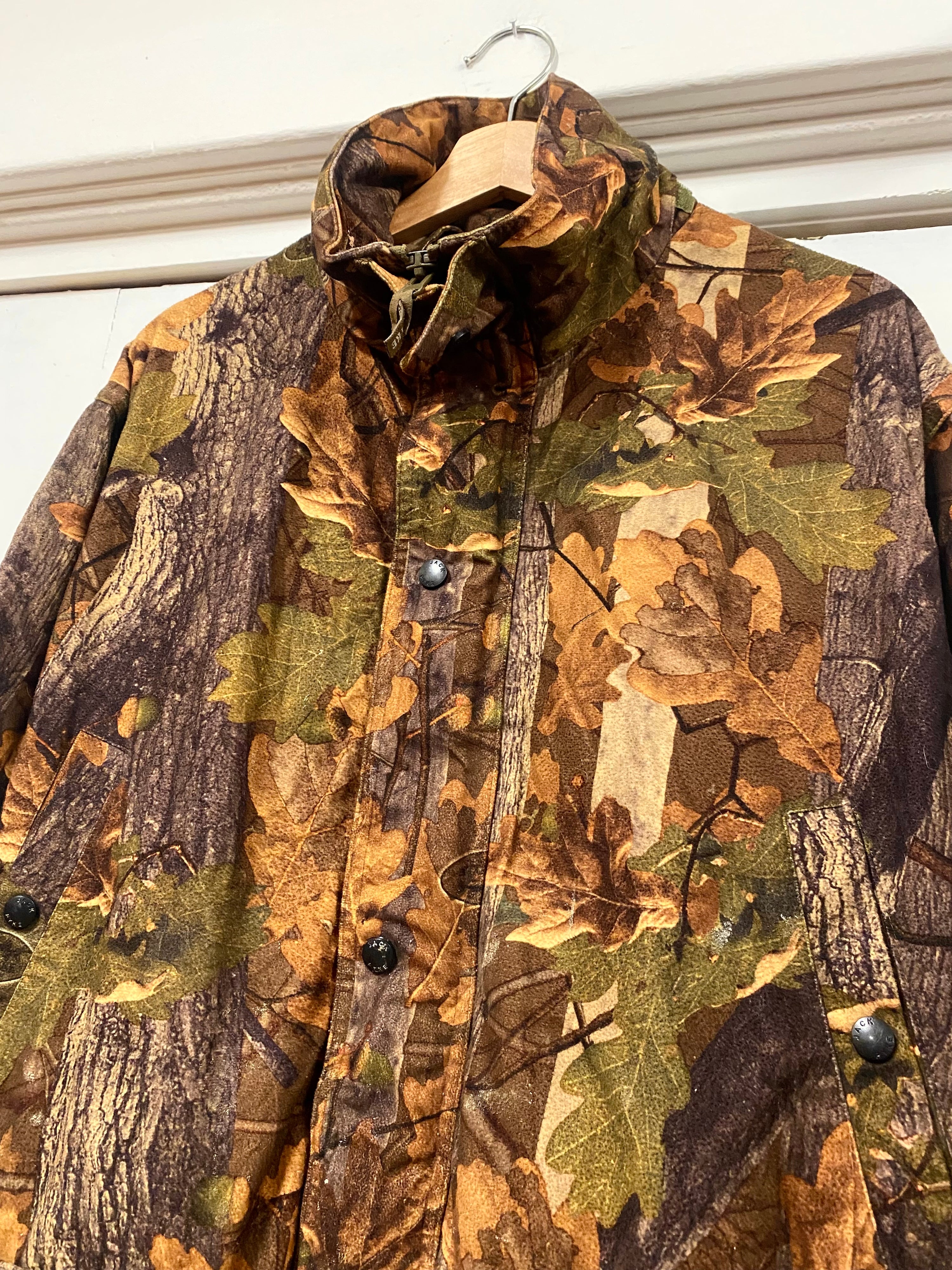 [M] Pyke Leaf Camo Hunting Jacket