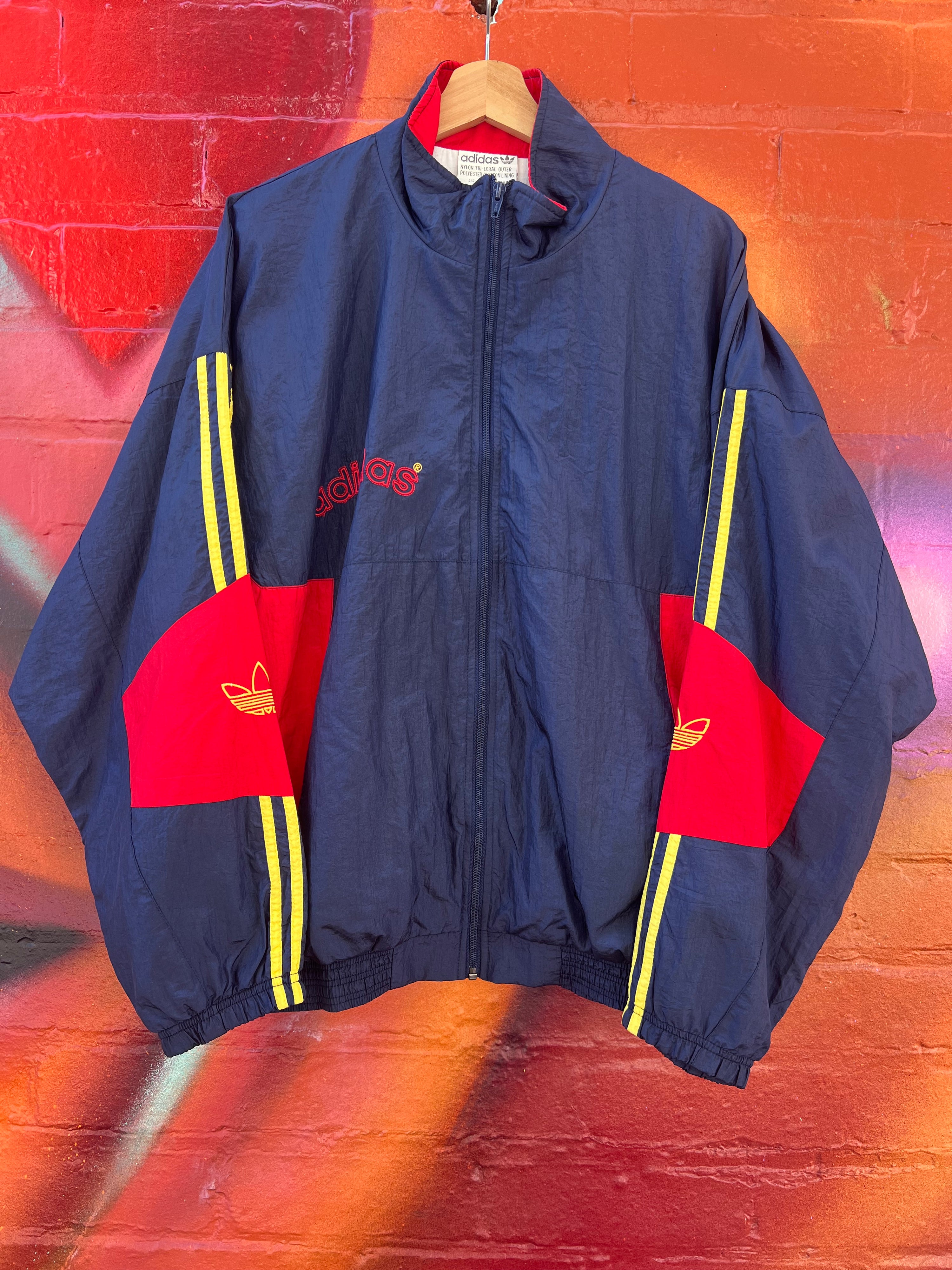 [M] Vintage 1990s Adidas Windbreaker
