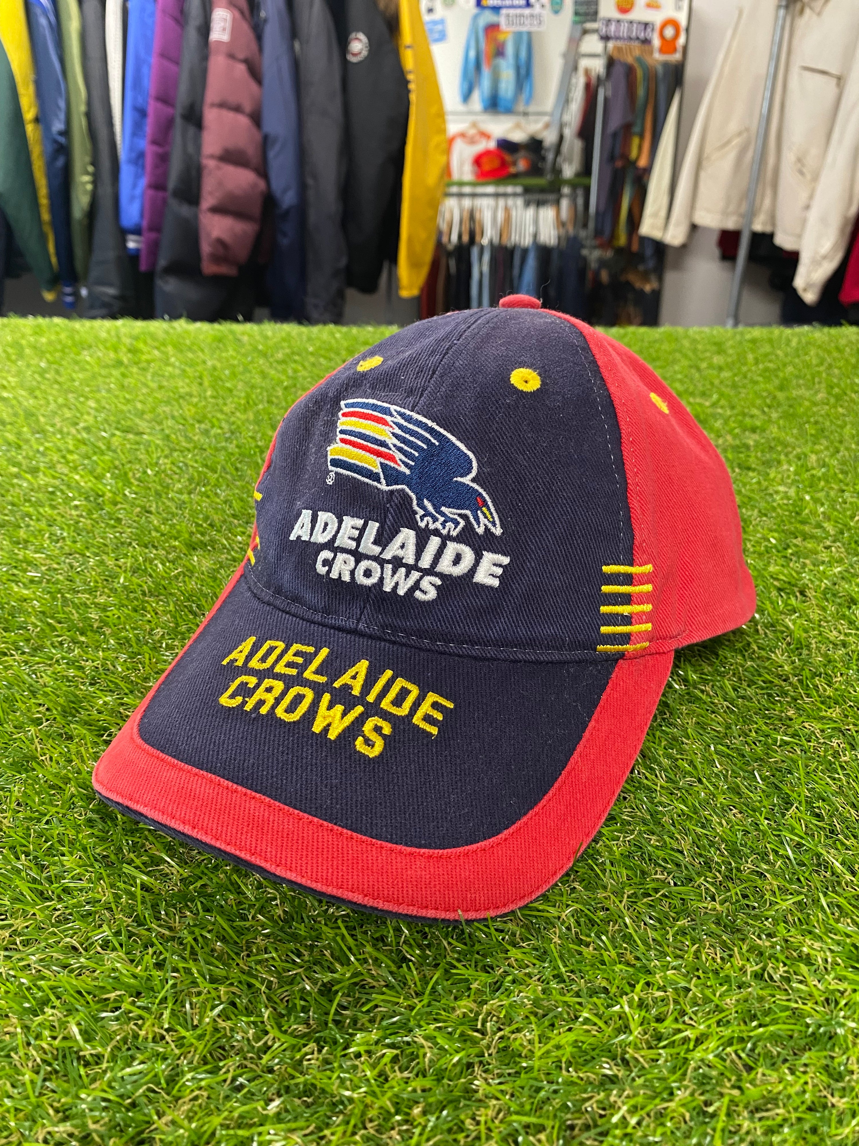 2000s Embroidered Adelaide Crows Blue/Red Hat